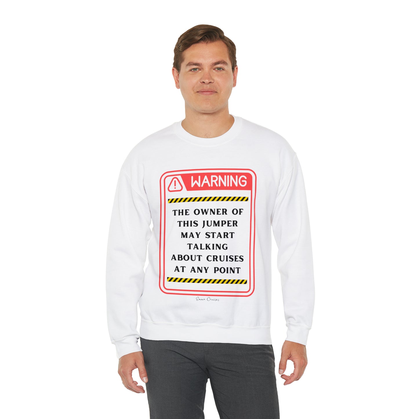 May Start Talking About Cruises - UNISEX Crewneck Sweatshirt (UK)