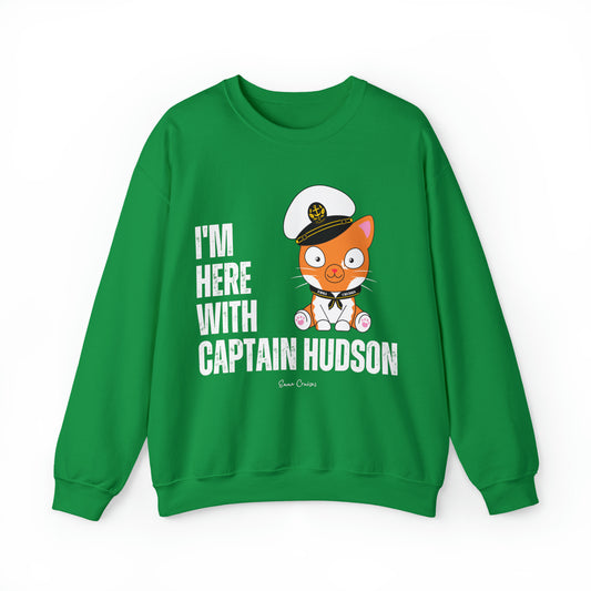 I'm With Captain Hudson - UNISEX Crewneck Sweatshirt (UK)