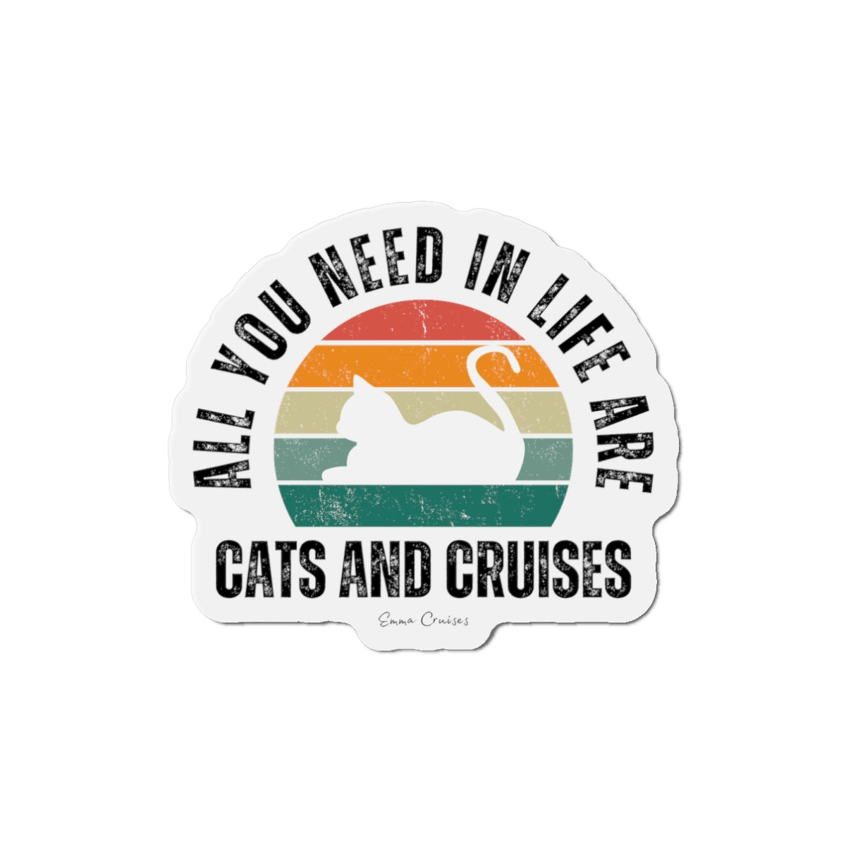 Cats and Cruises - Magnet