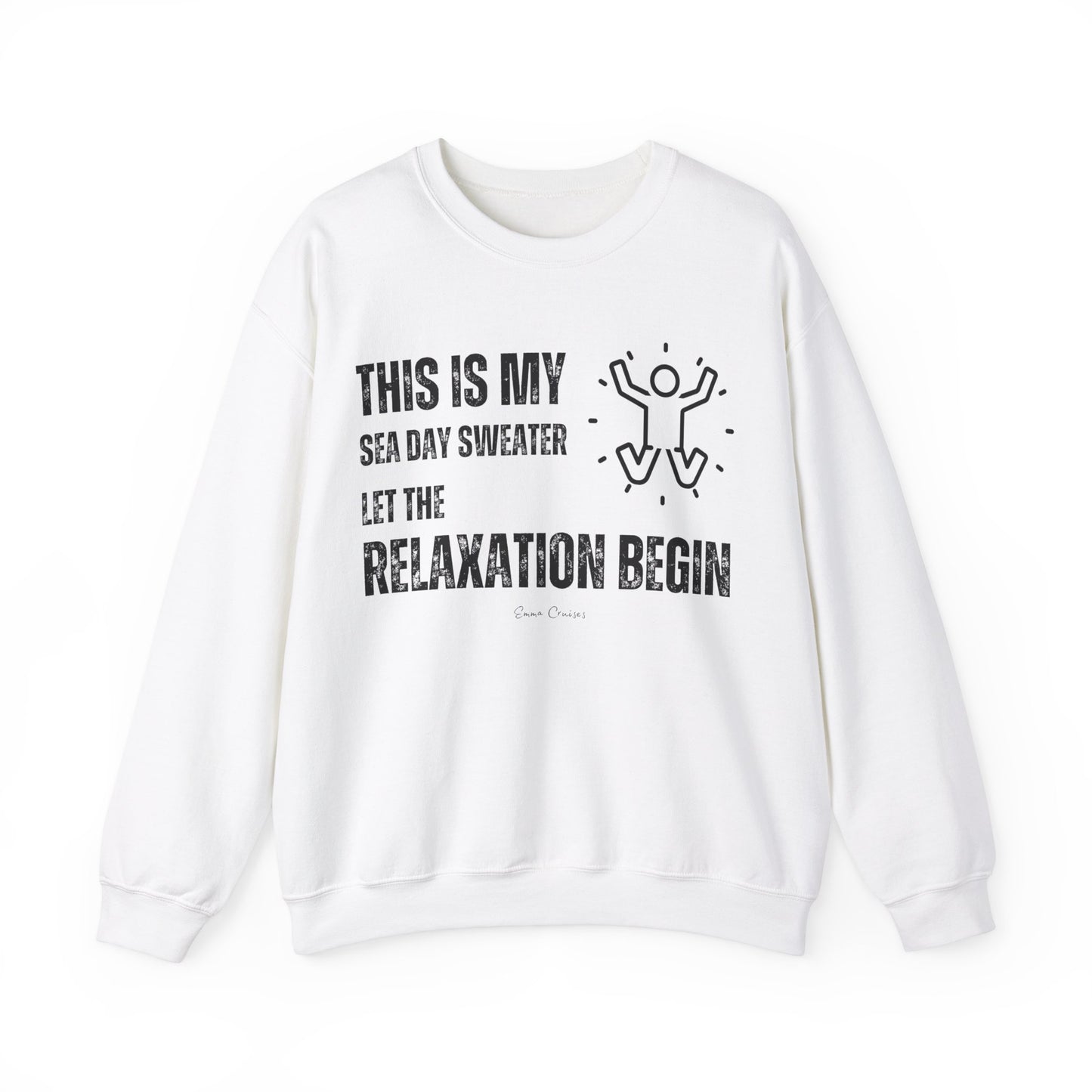 This is My Sea Day Sweater - UNISEX Crewneck Sweatshirt (UK)