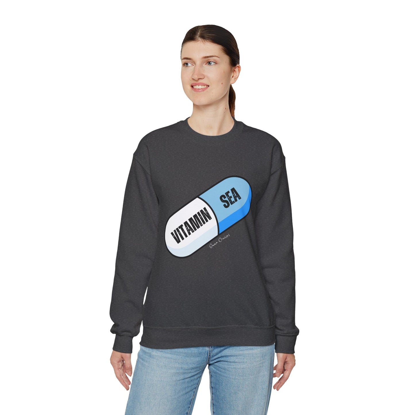 Vitamin Sea - UNISEX Crewneck Sweatshirt