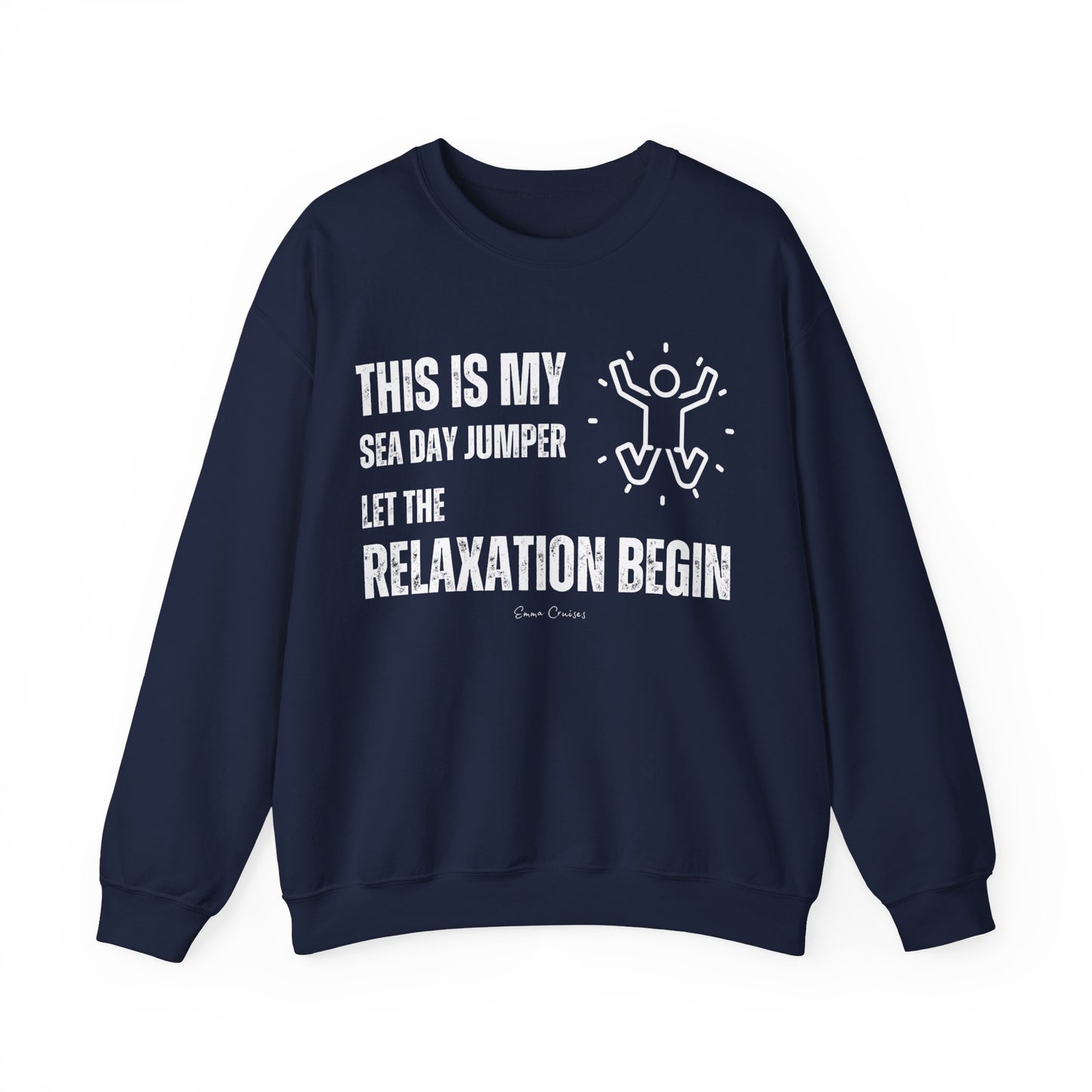 This is My Sea Day Jumper - UNISEX Crewneck Sweatshirt