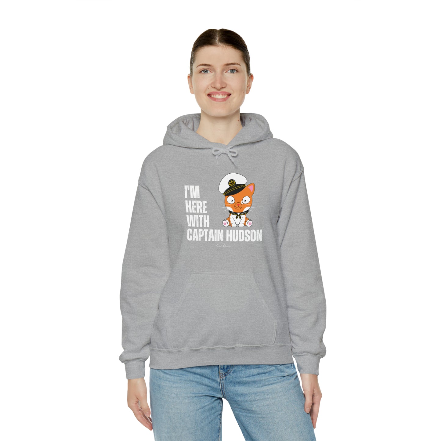 I'm With Captain Hudson - UNISEX Hoodie (UK)