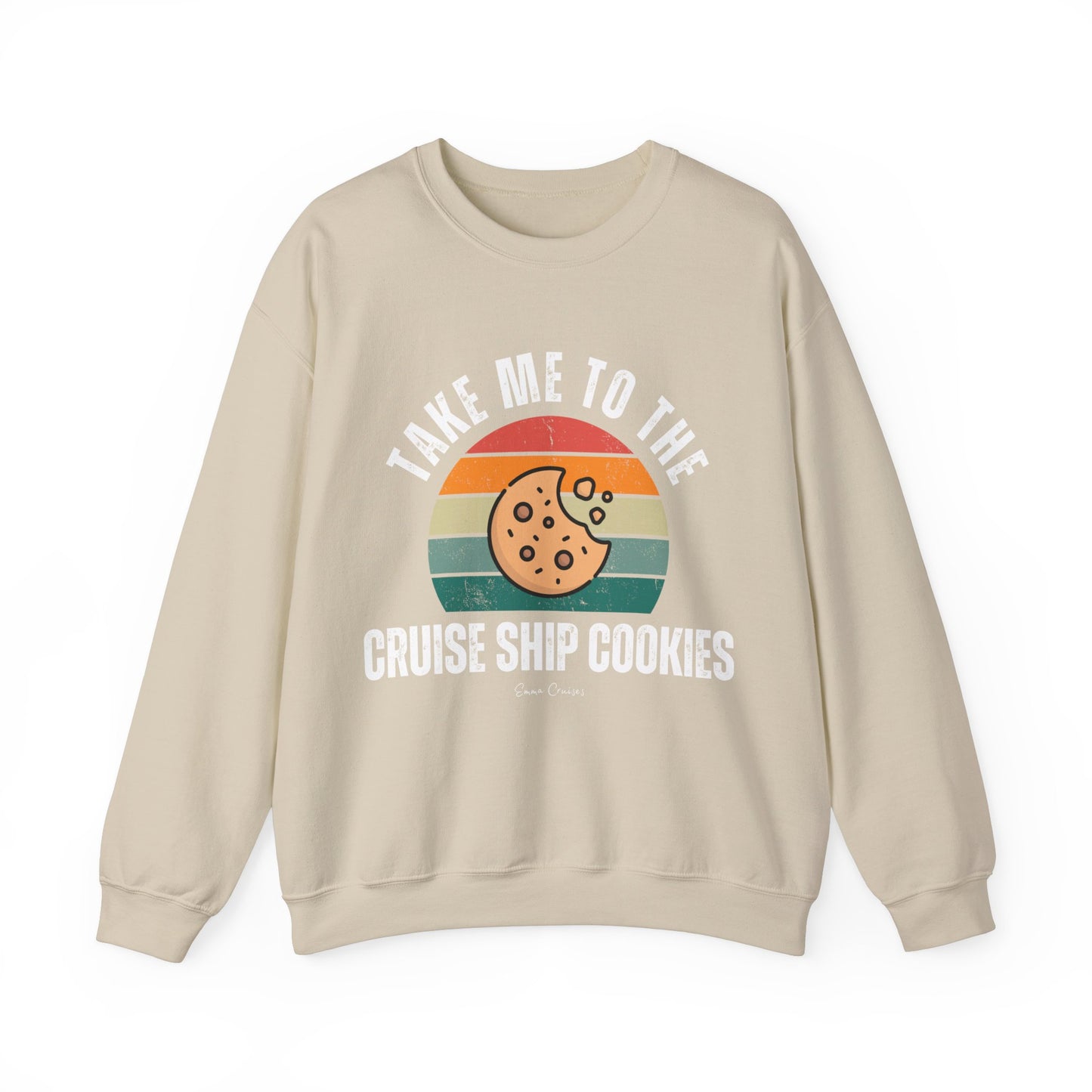 Bring mich zu den Kreuzfahrtschiff-Cookies - UNISEX Crewneck Sweatshirt