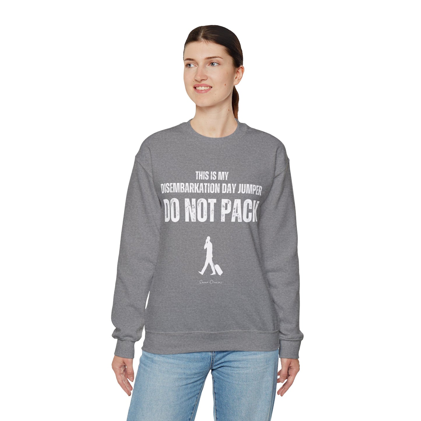 Dies ist mein Disembarkation Day Pullover – Unisex-Sweatshirt mit Rundhalsausschnitt