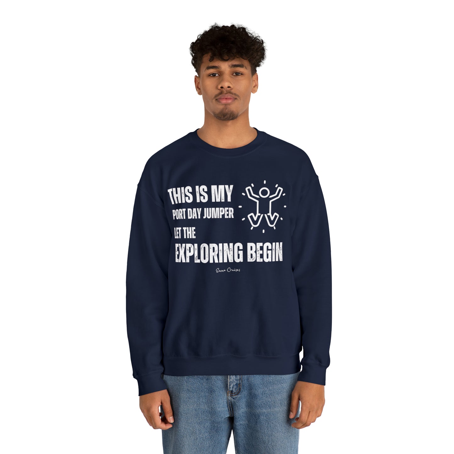 This is My Port Day Jumper - UNISEX Crewneck Sweatshirt (UK)