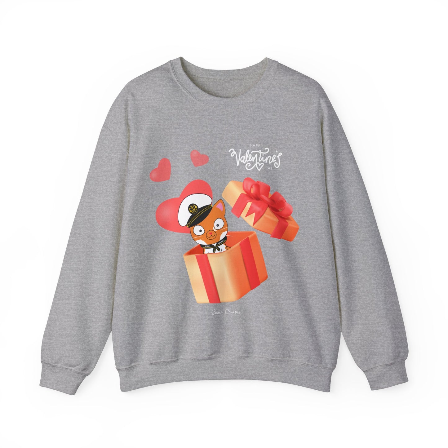 Valentine's Captain Hudson - UNISEX Crewneck Sweatshirt