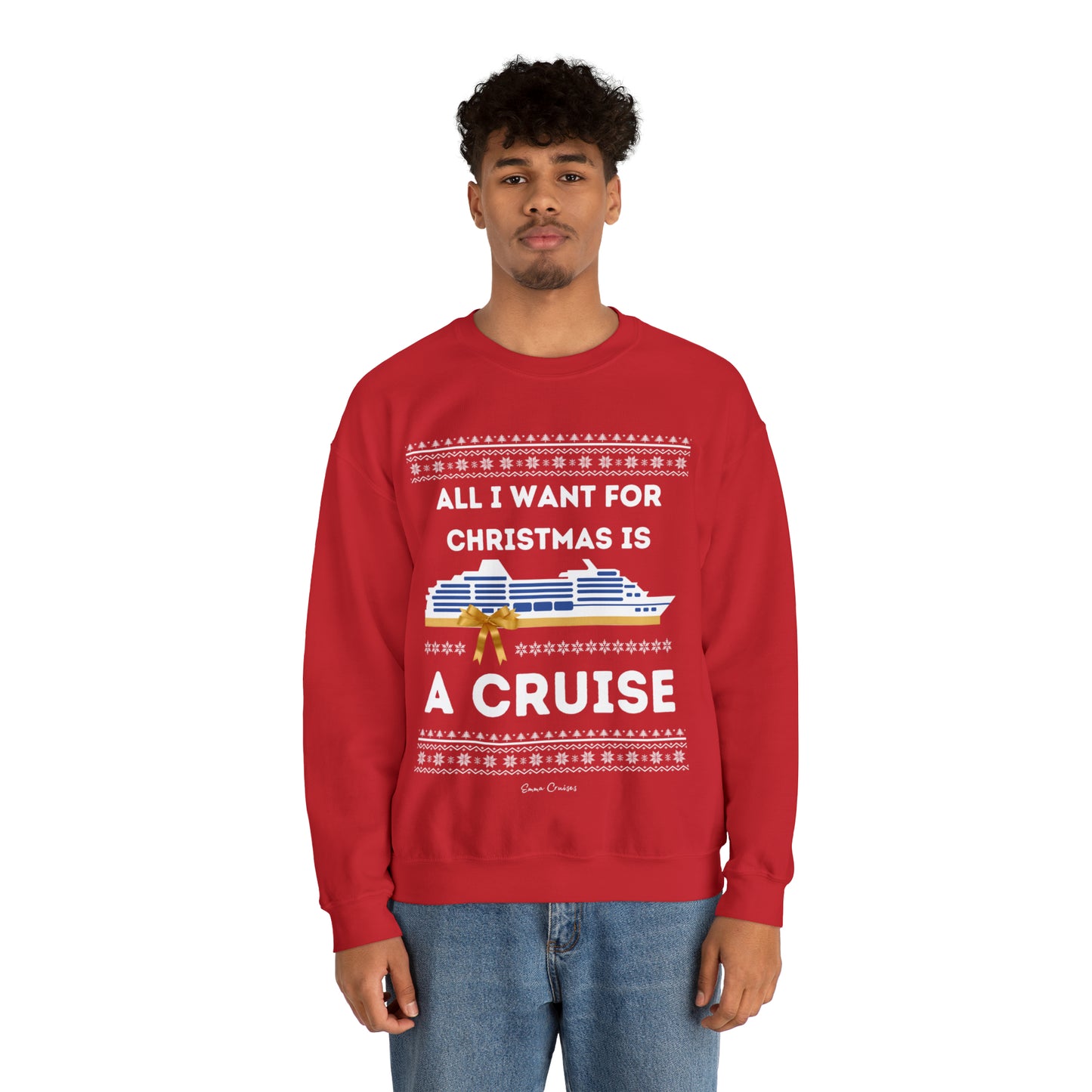 All I Want for Christmas - UNISEX Crewneck Sweatshirt (UK)