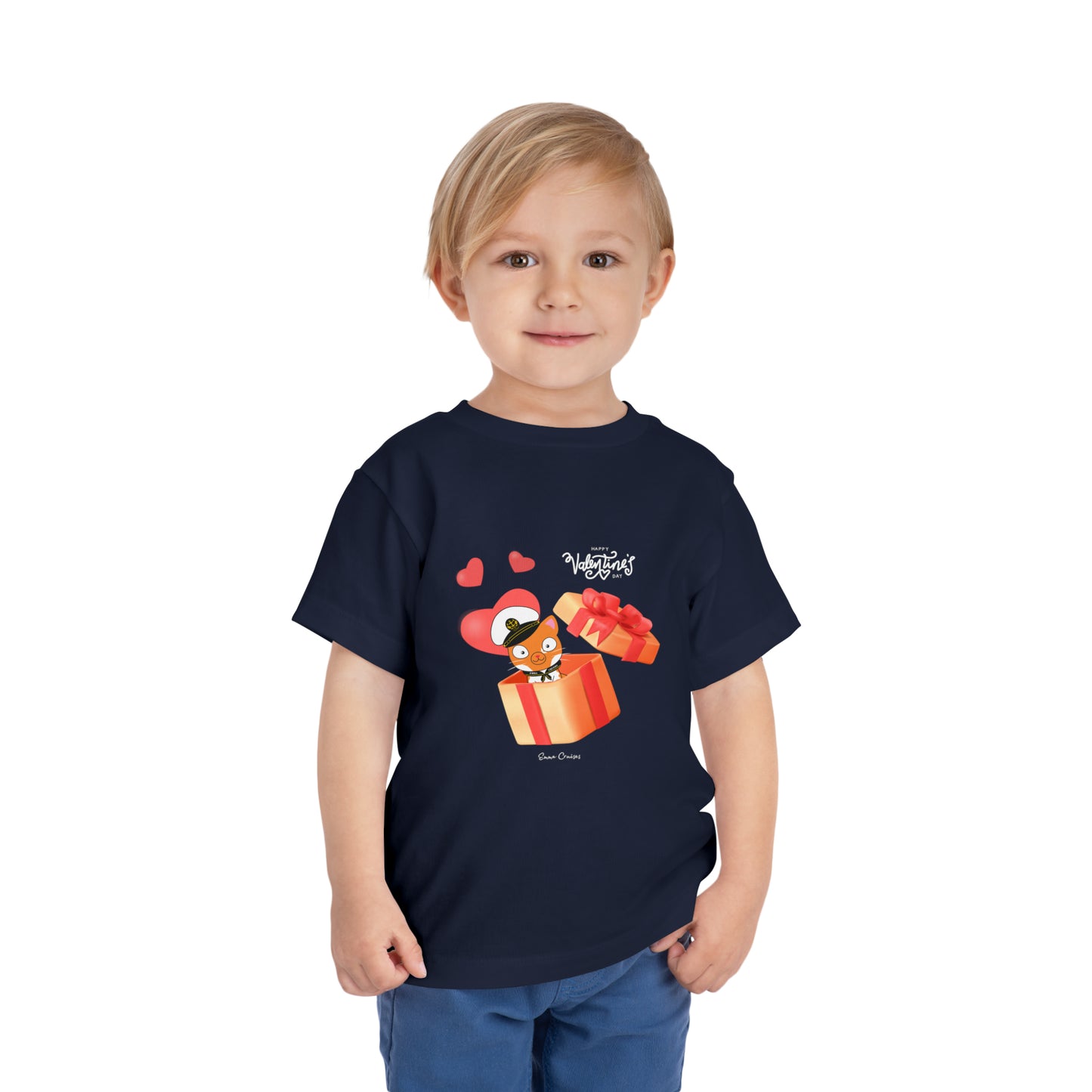 Valentine's Captain Hudson - Toddler UNISEX T-Shirt