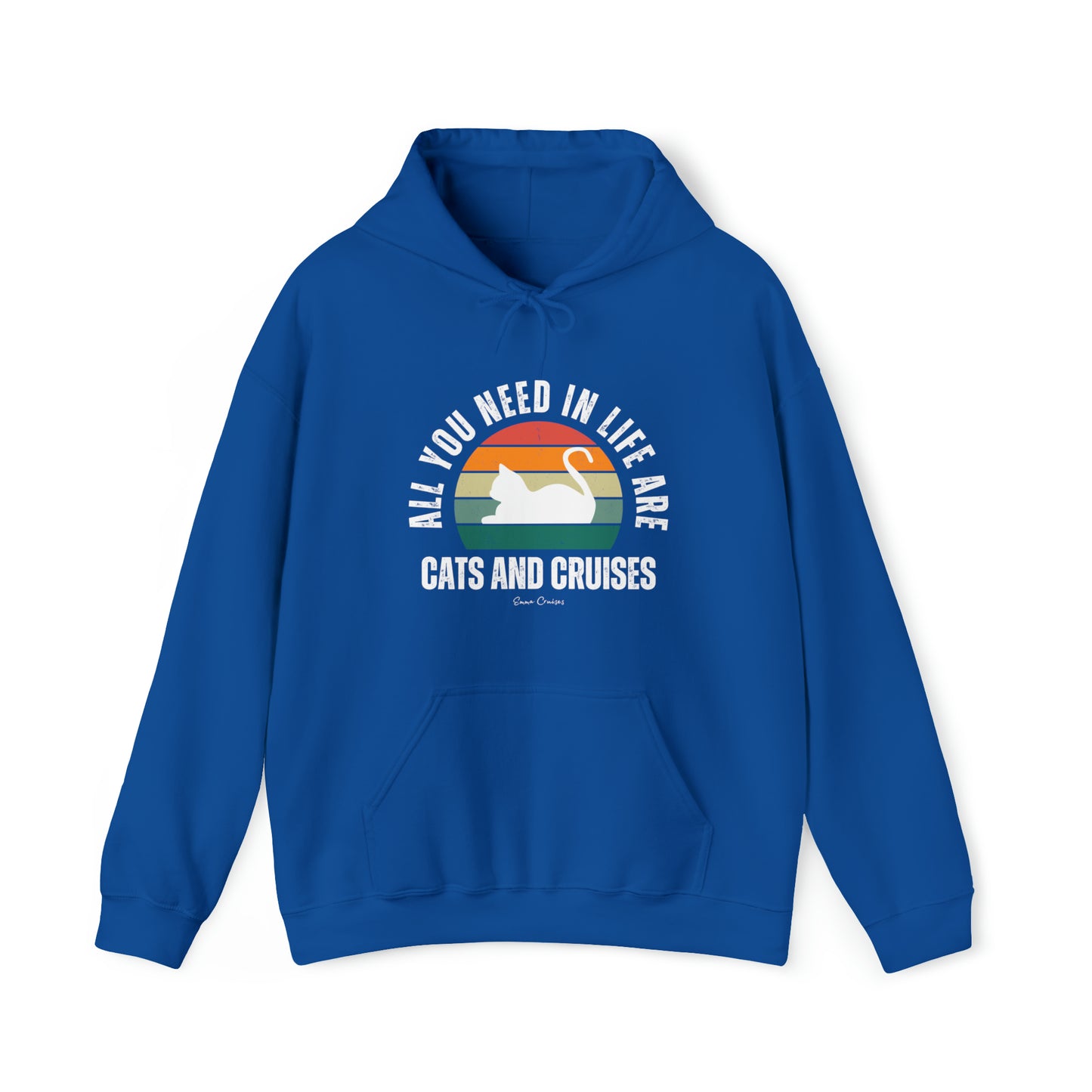 Cats and Cruises - UNISEX Hoodie (UK)