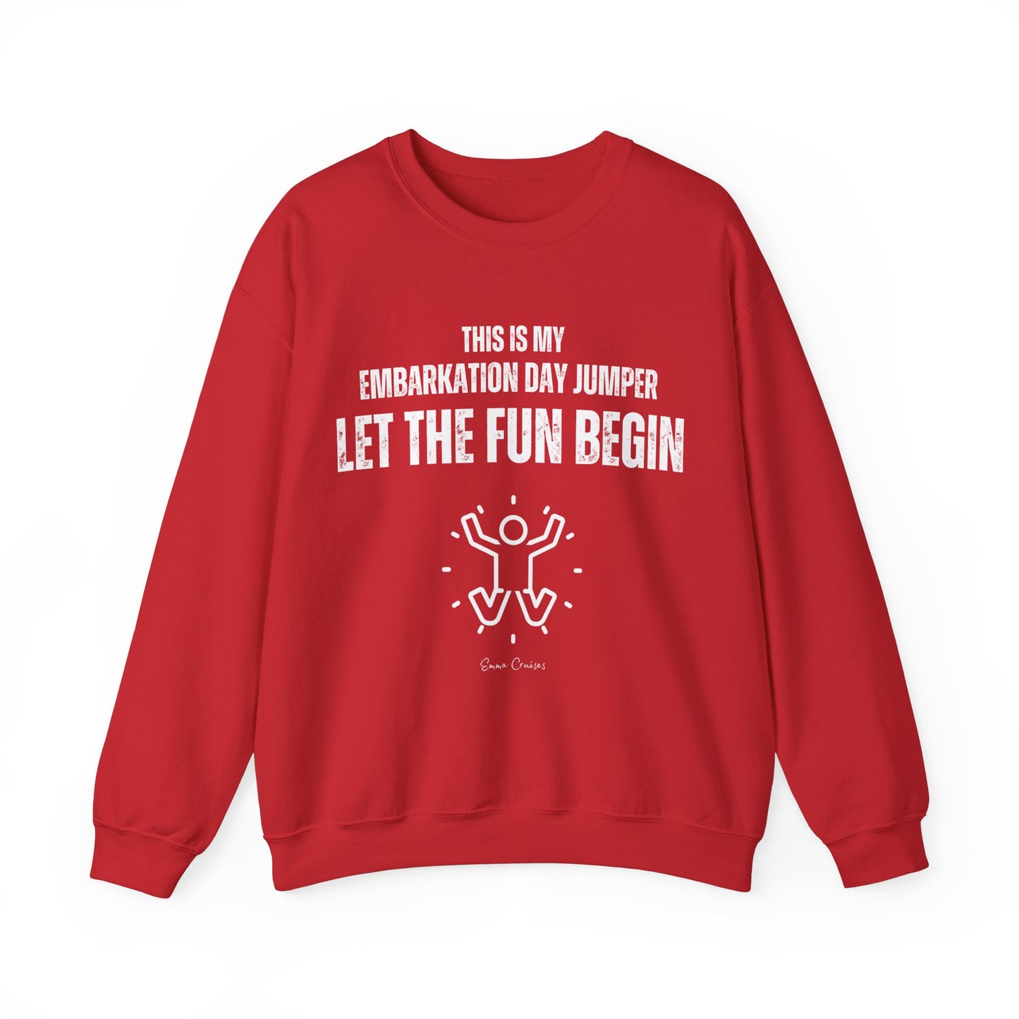 This is My Embarkation Day Jumper - UNISEX Crewneck Sweatshirt