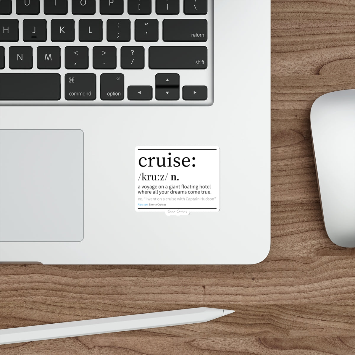 Cruise Definition - Die-Cut Sticker