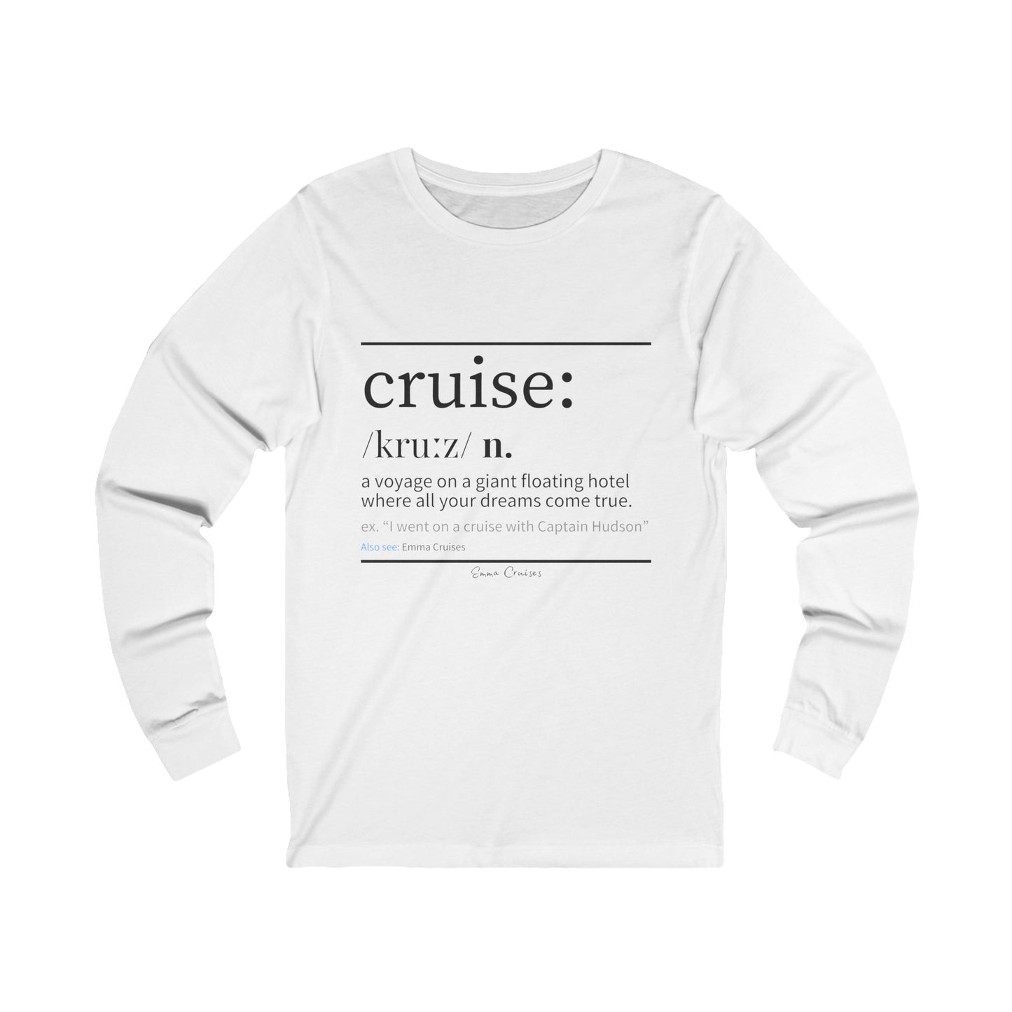 Cruise Definition - UNISEX T-Shirt (UK)