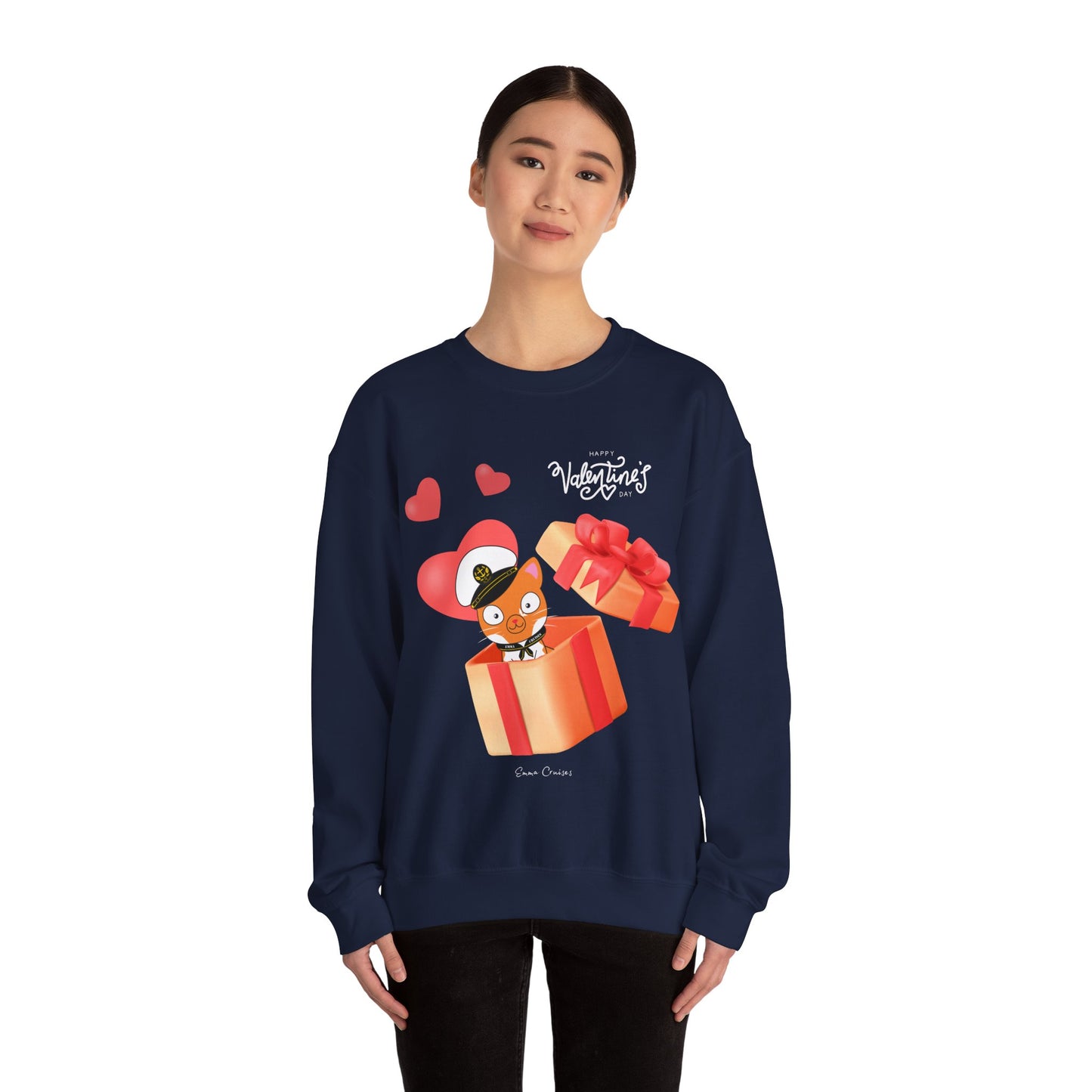 Valentine's Captain Hudson - UNISEX Crewneck Sweatshirt (UK)