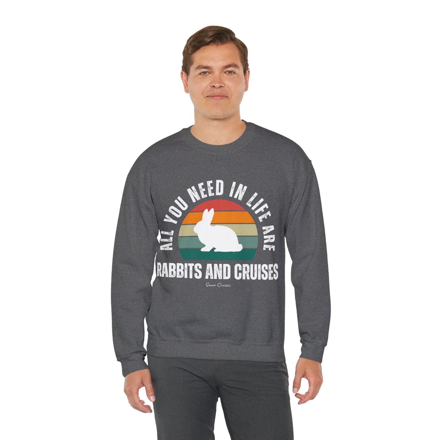 Rabbits and Cruises - UNISEX Crewneck Sweatshirt (UK)