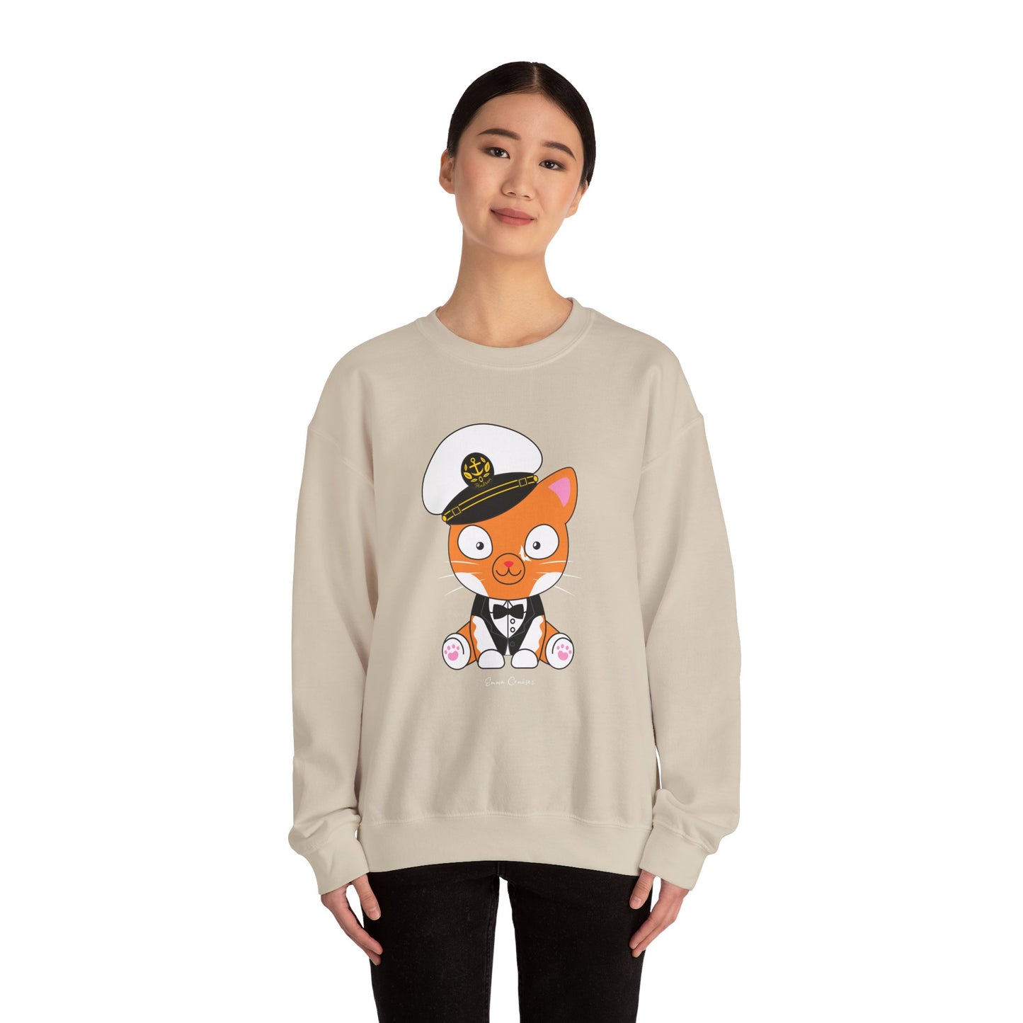 Captain Hudson v3 - UNISEX Crewneck Sweatshirt (UK)