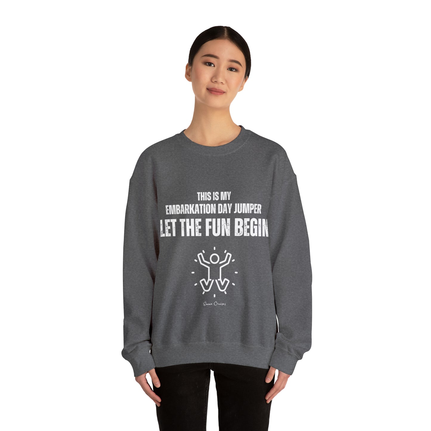 This is My Embarkation Day Jumper - UNISEX Crewneck Sweatshirt (UK)