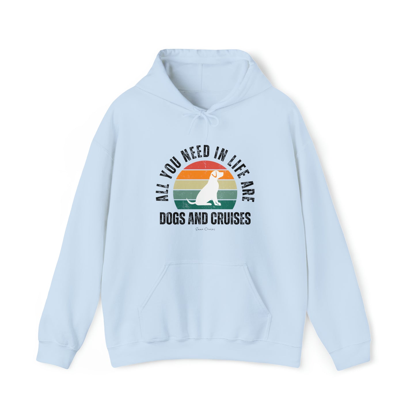 Dogs and Cruises - UNISEX Hoodie (UK)