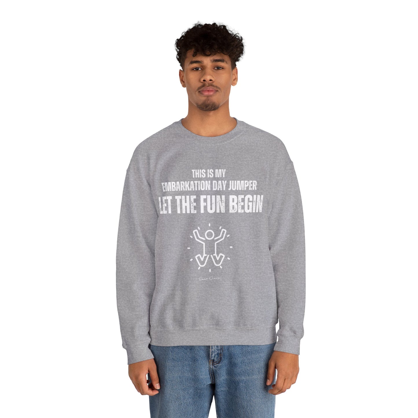 This is My Embarkation Day Jumper - UNISEX Crewneck Sweatshirt