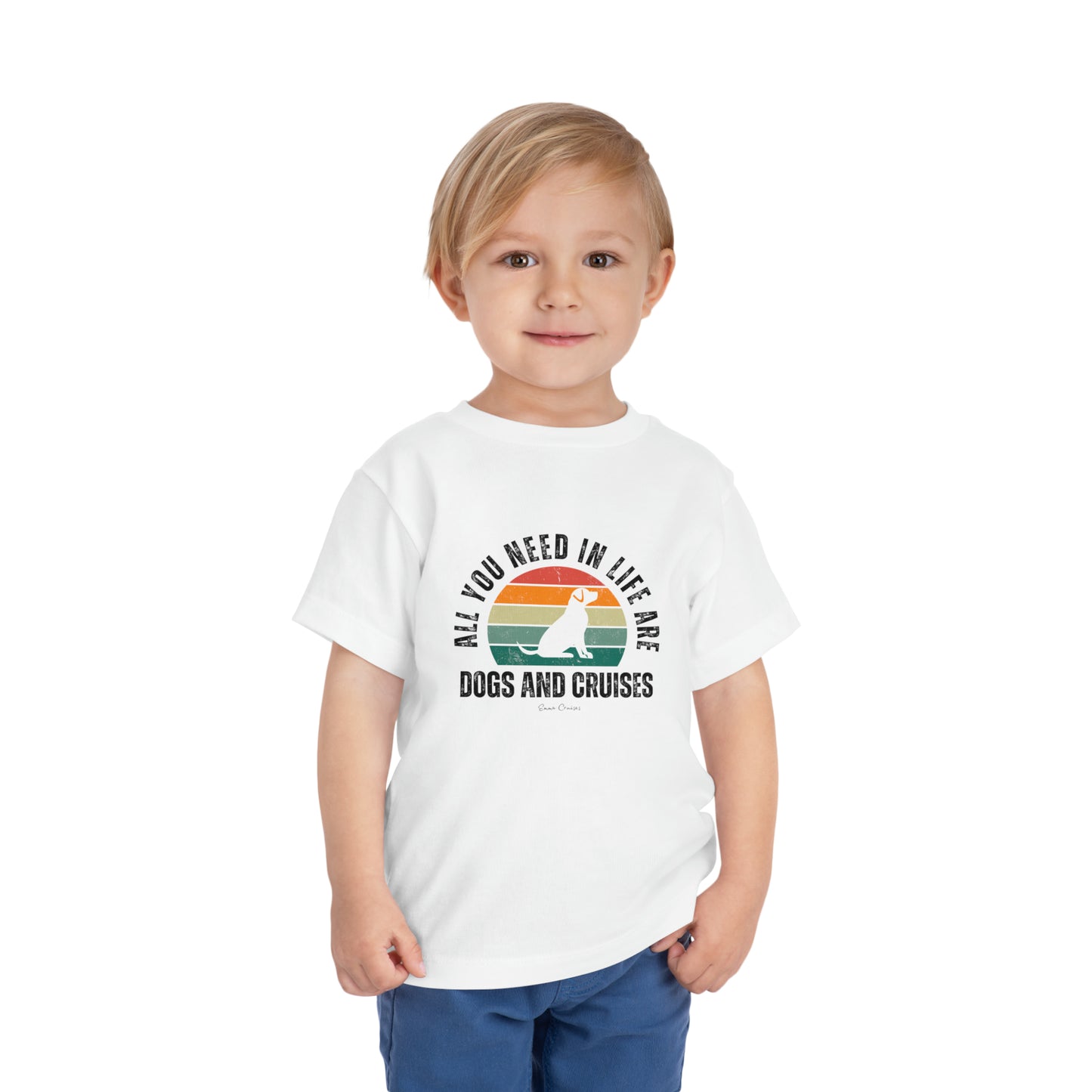 Dogs and Cruises - Toddler UNISEX T-Shirt