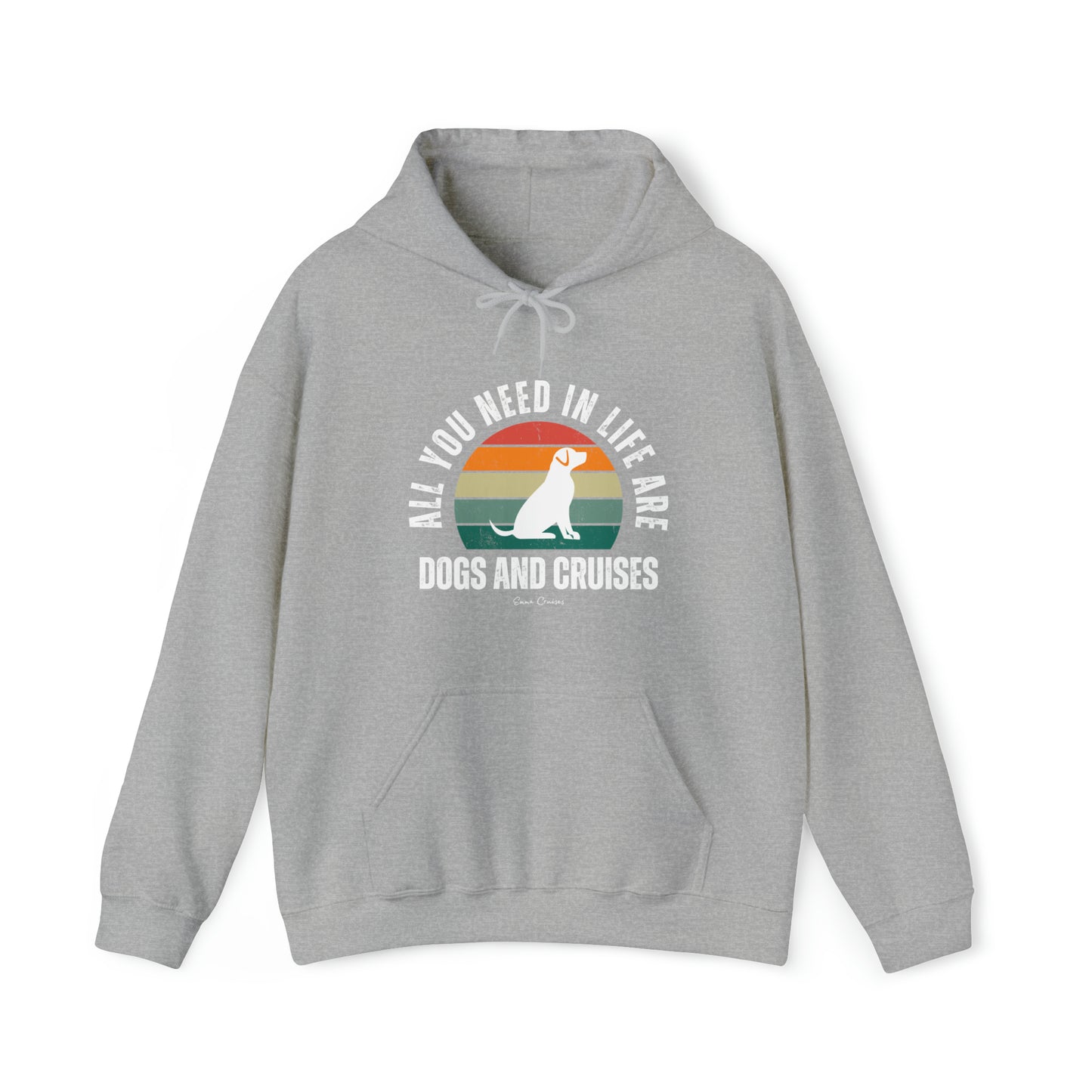 Dogs and Cruises - UNISEX Hoodie (UK)