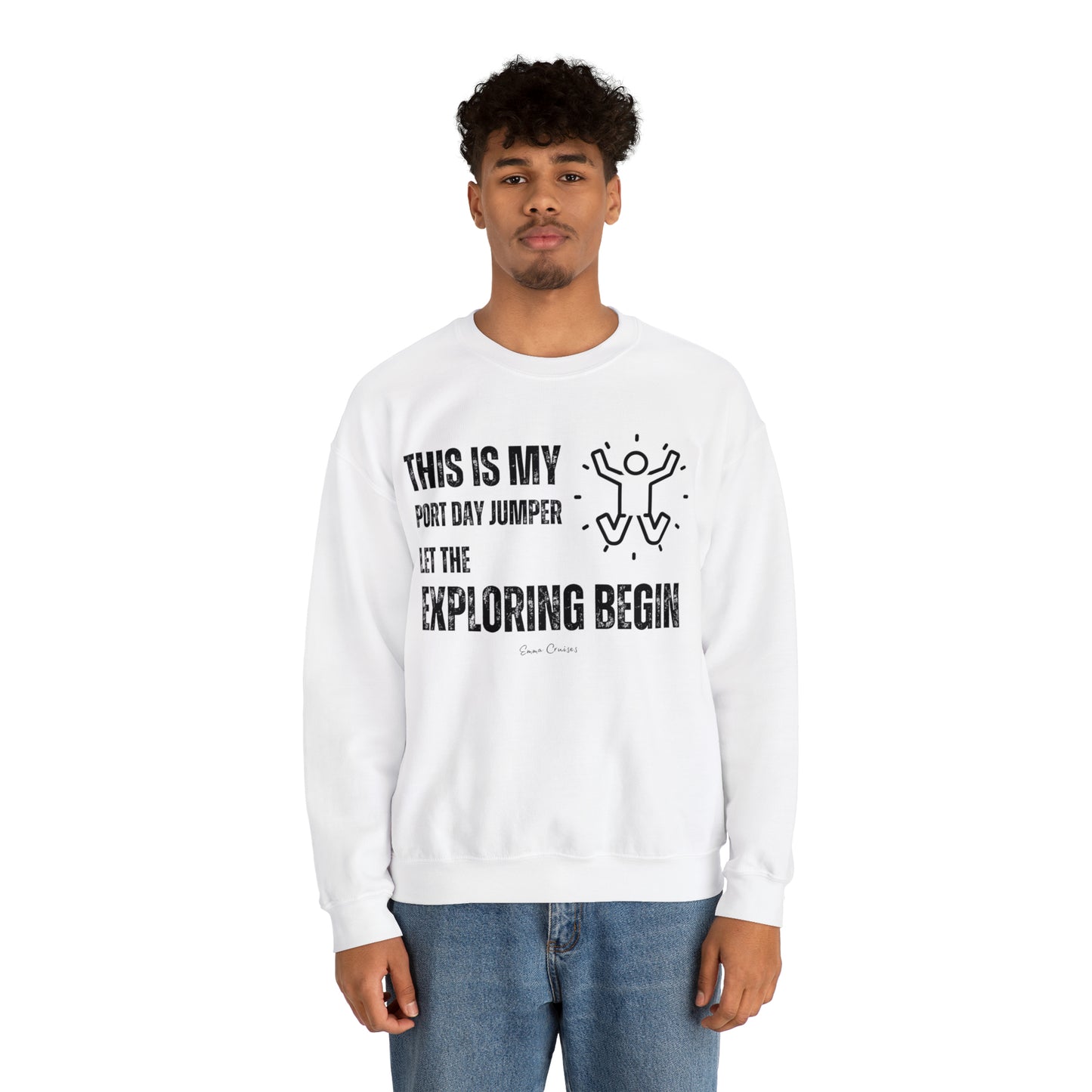 This is My Port Day Jumper - UNISEX Crewneck Sweatshirt (UK)