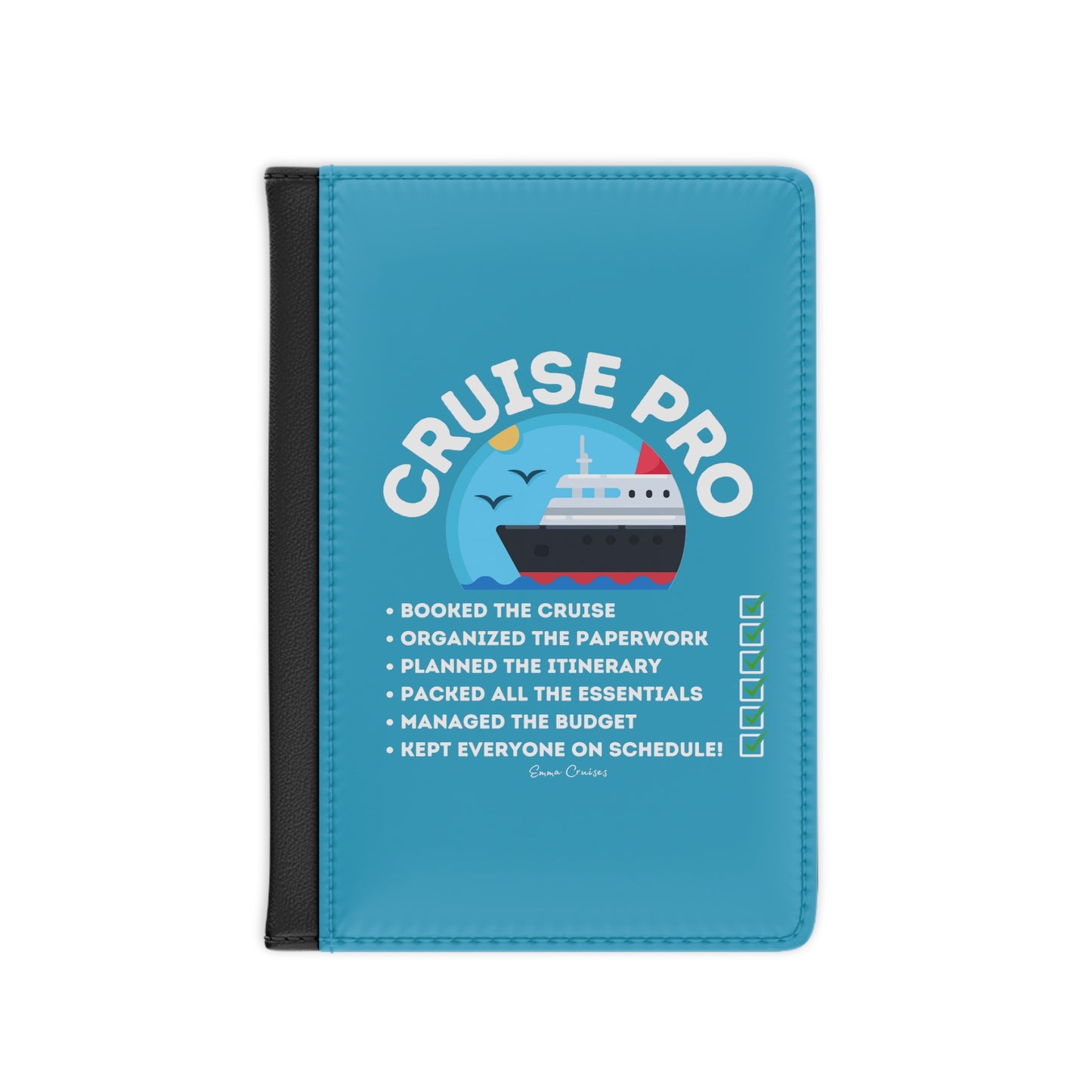 Ich bin ein Cruise Pro – Reisepasshülle