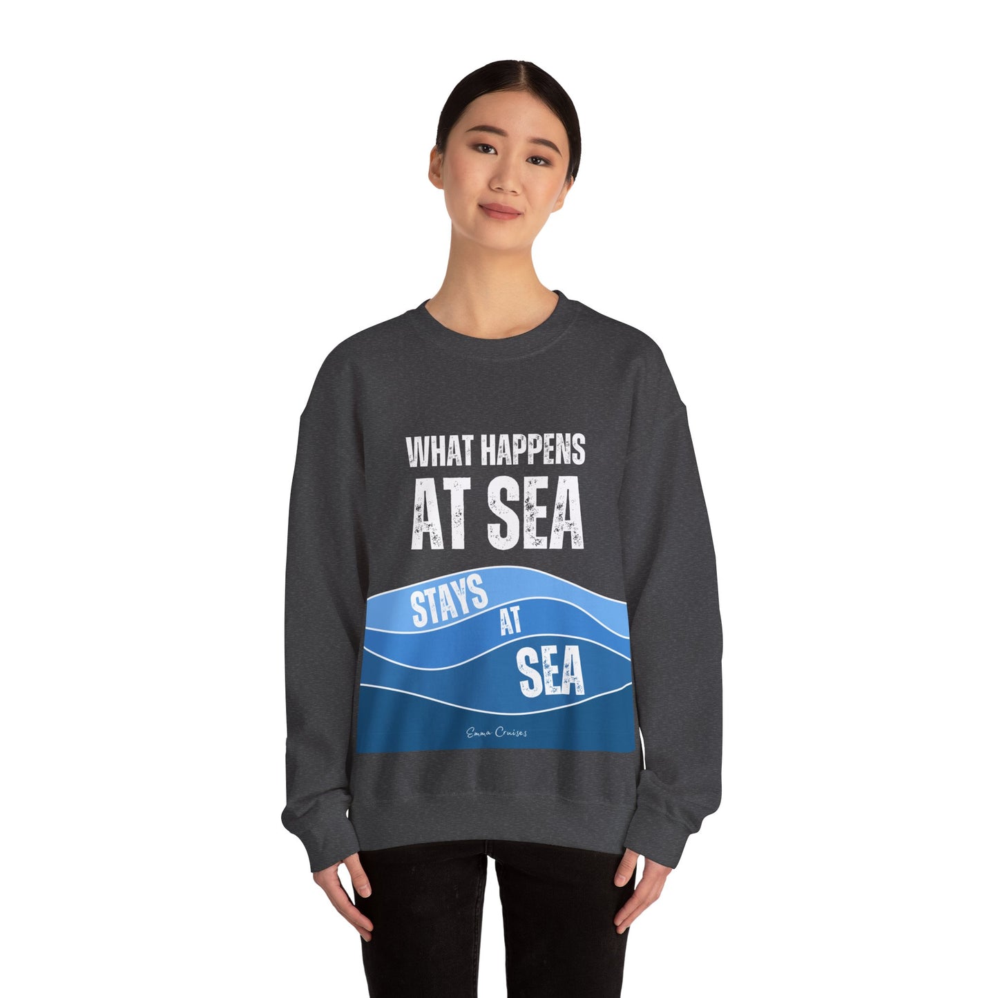 What Happens at Sea - UNISEX Crewneck Sweatshirt (UK)