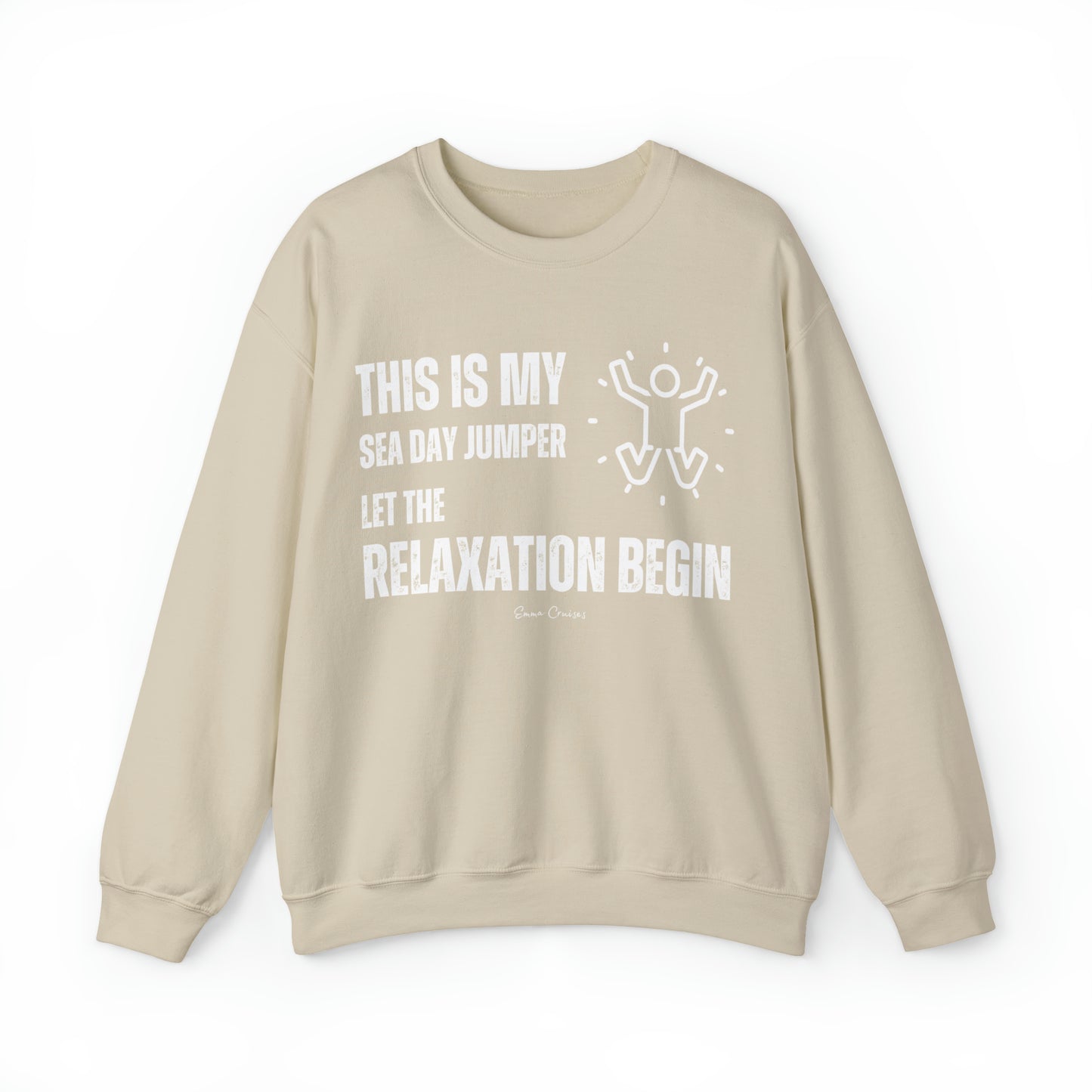 This is My Sea Day Jumper - UNISEX Crewneck Sweatshirt (UK)