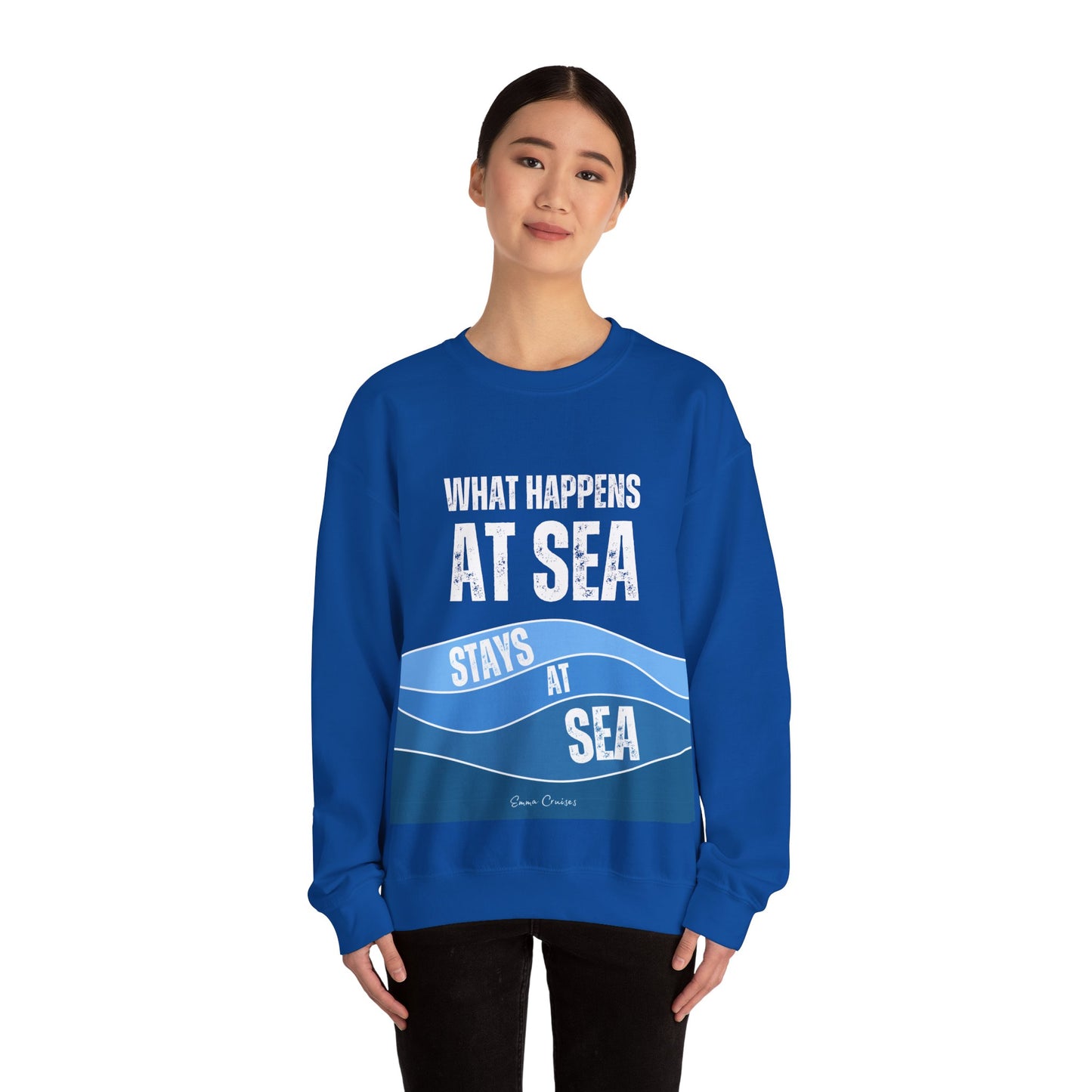 What Happens at Sea - UNISEX Crewneck Sweatshirt (UK)