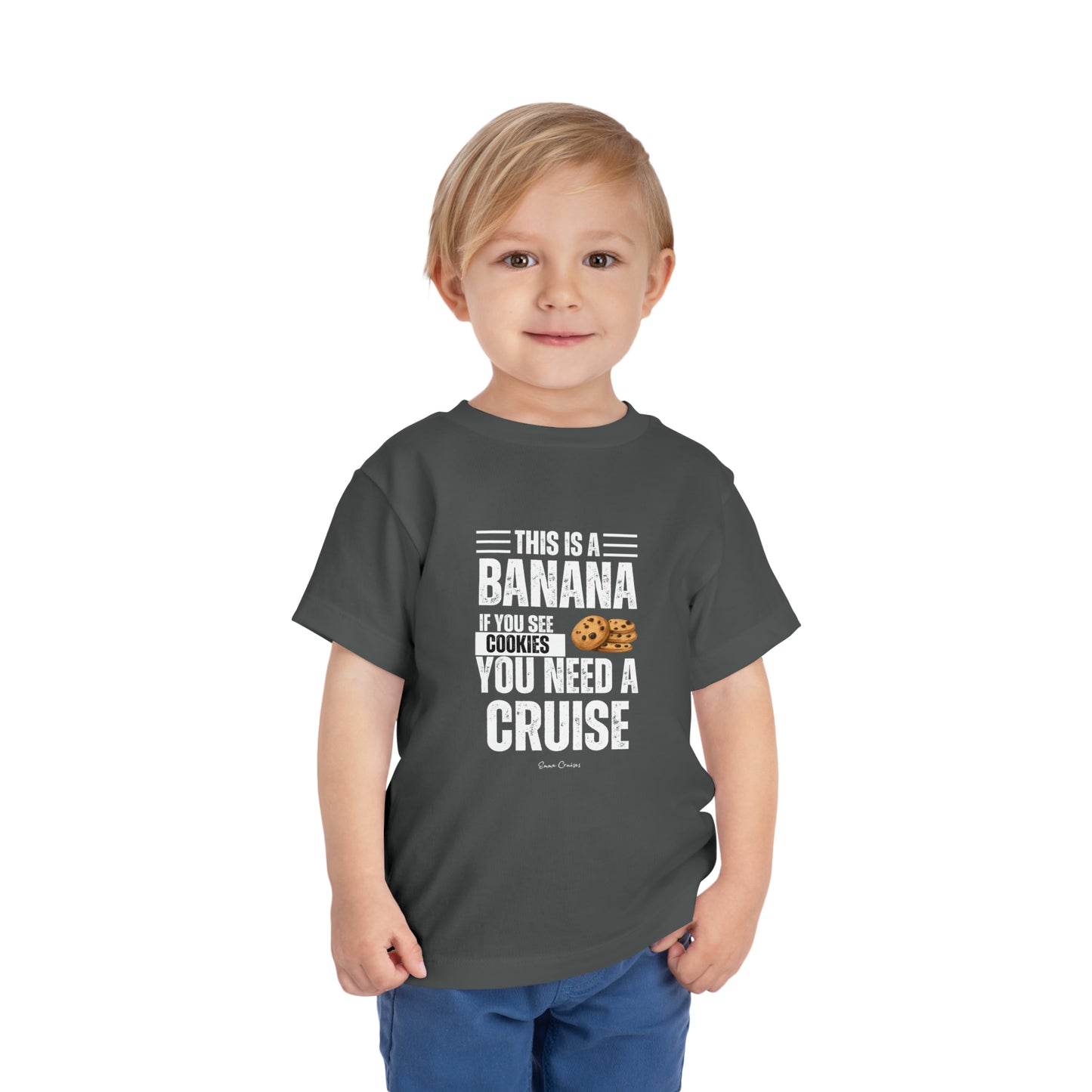 Si ves una galleta - Camiseta UNISEX para niños pequeños 
