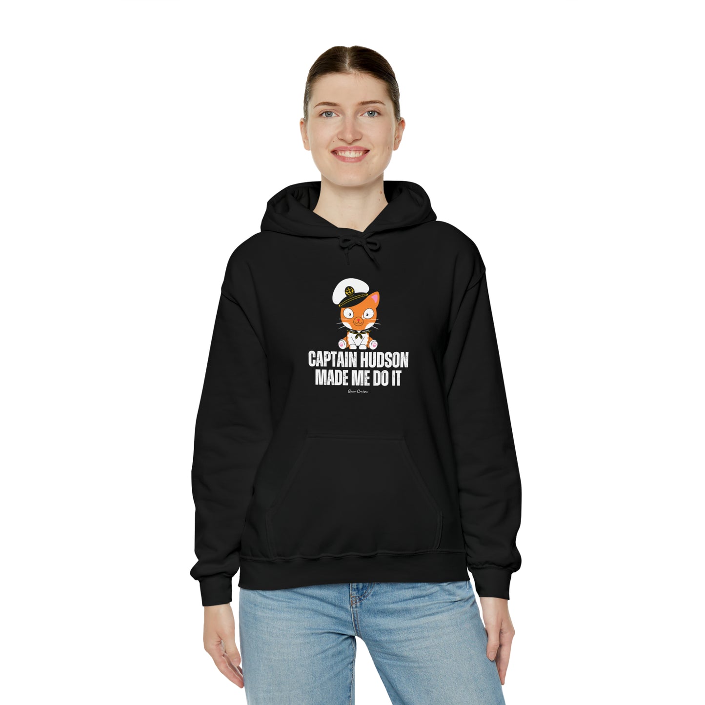 Captain Hudson Made Me Do It - UNISEX Hoodie (UK)