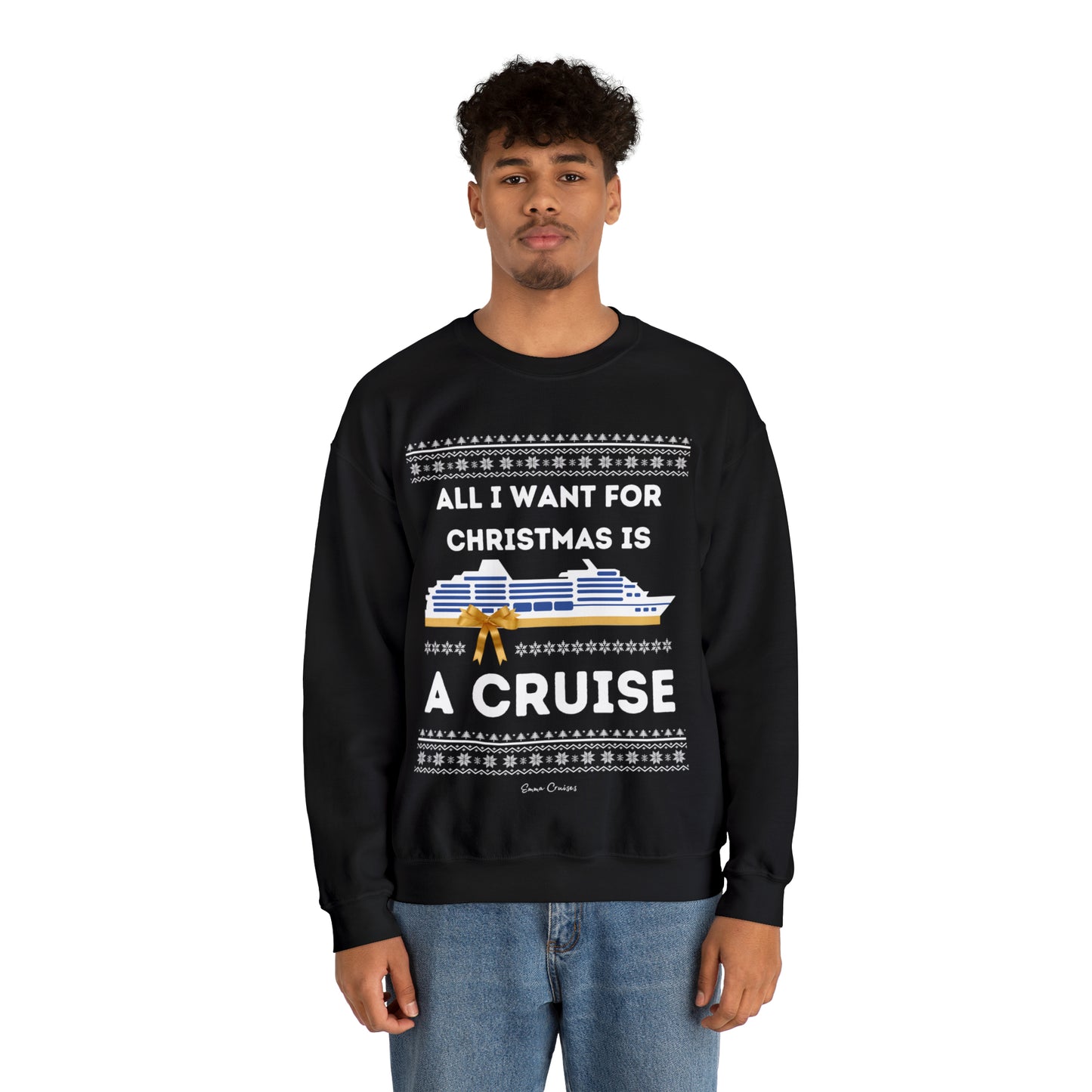 All I Want for Christmas - UNISEX Crewneck Sweatshirt (UK)