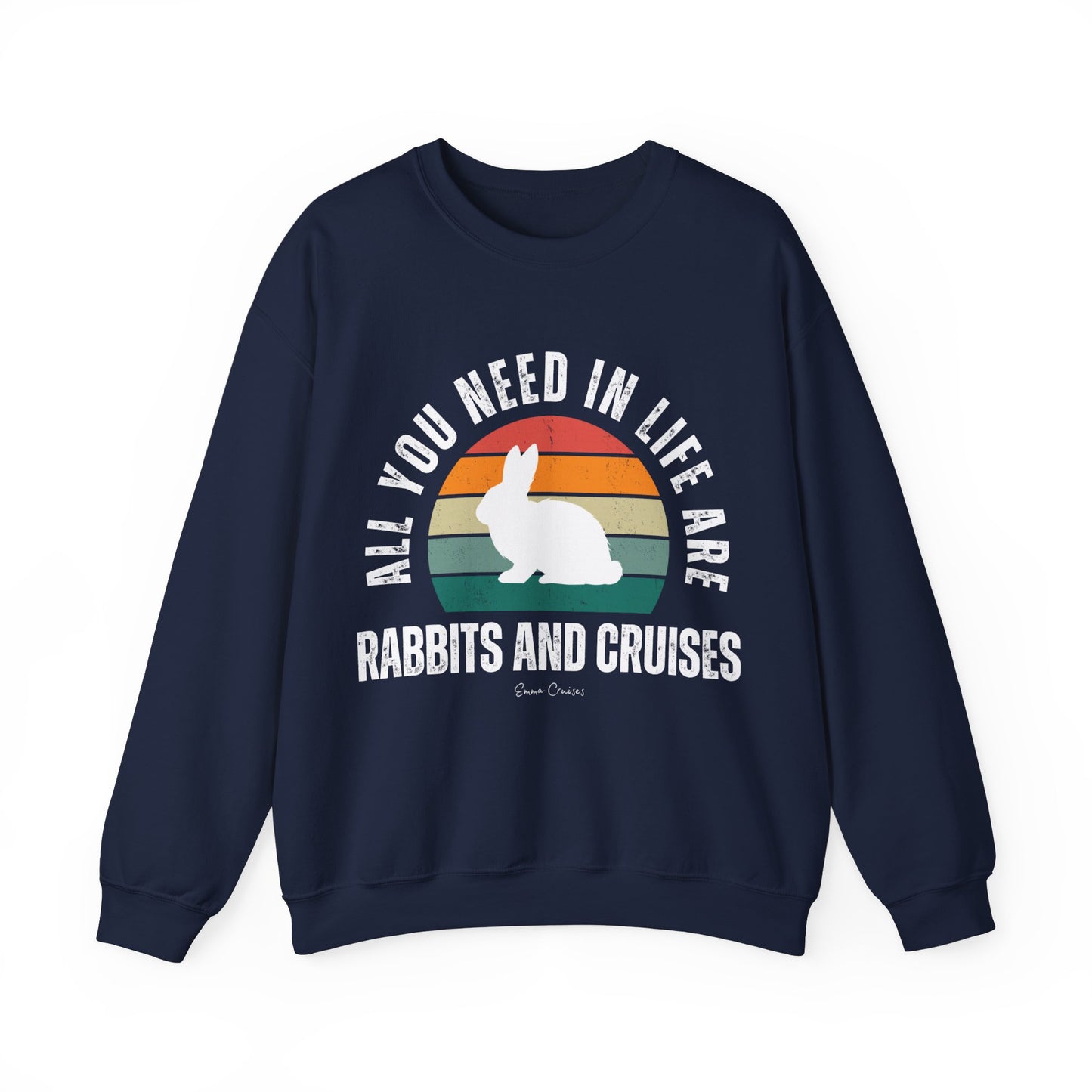 Kaninchen und Kreuzfahrten - UNISEX Crewneck Sweatshirt