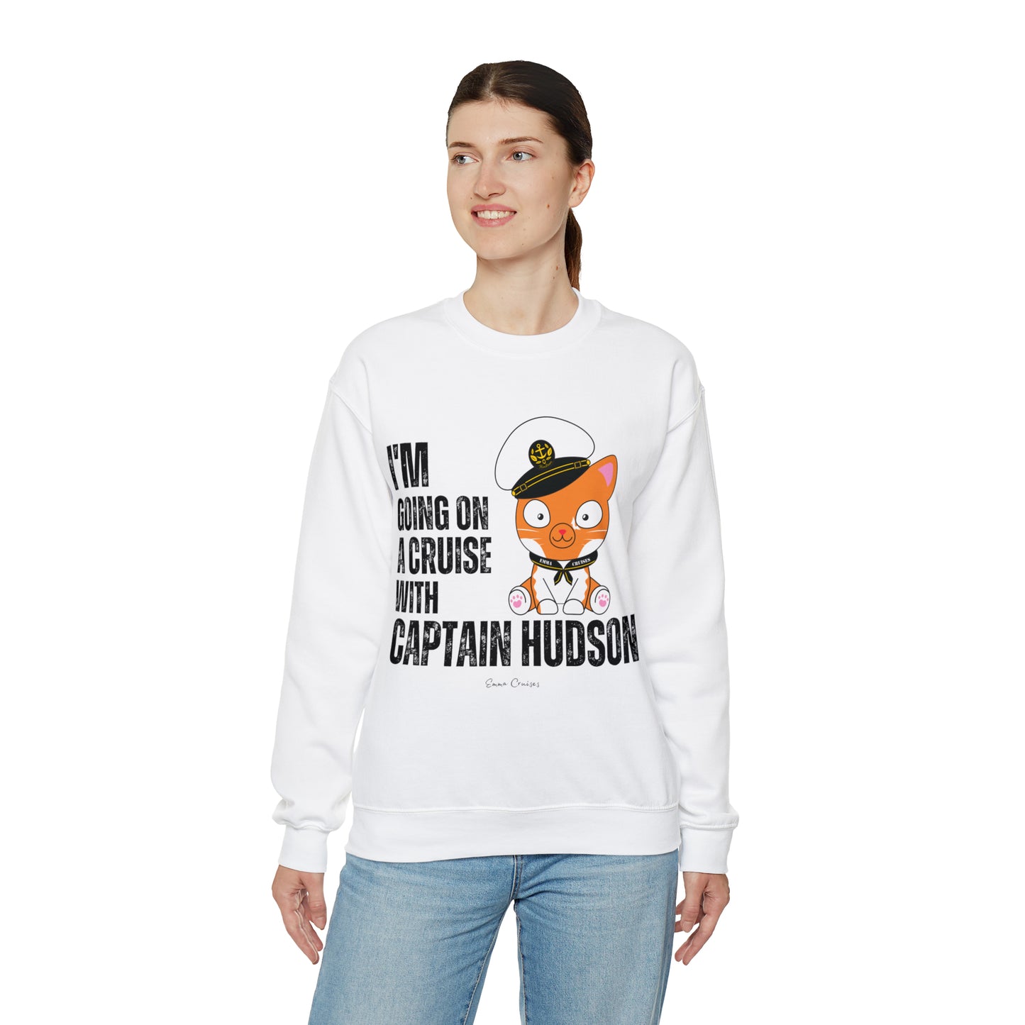 I'm Going on a Cruise with Captain Hudson - UNISEX Crewneck Sweatshirt (UK)