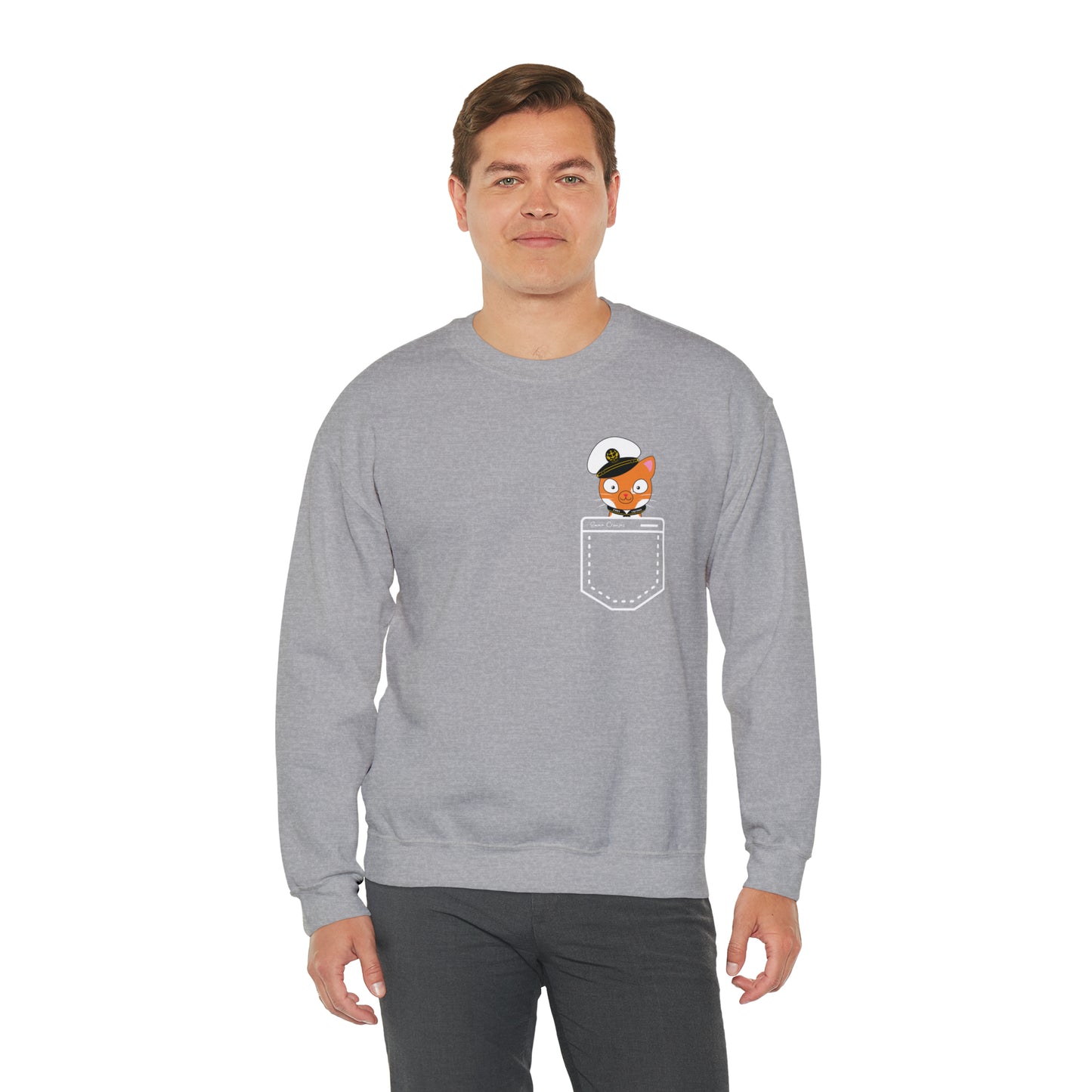 Captain Hudson in Your Pocket - UNISEX Crewneck Sweatshirt (UK)