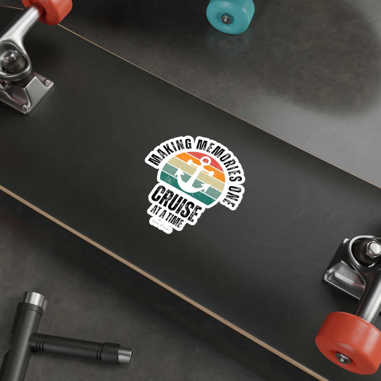 Making Memories One Cruise at a Time - Die-Cut Sticker