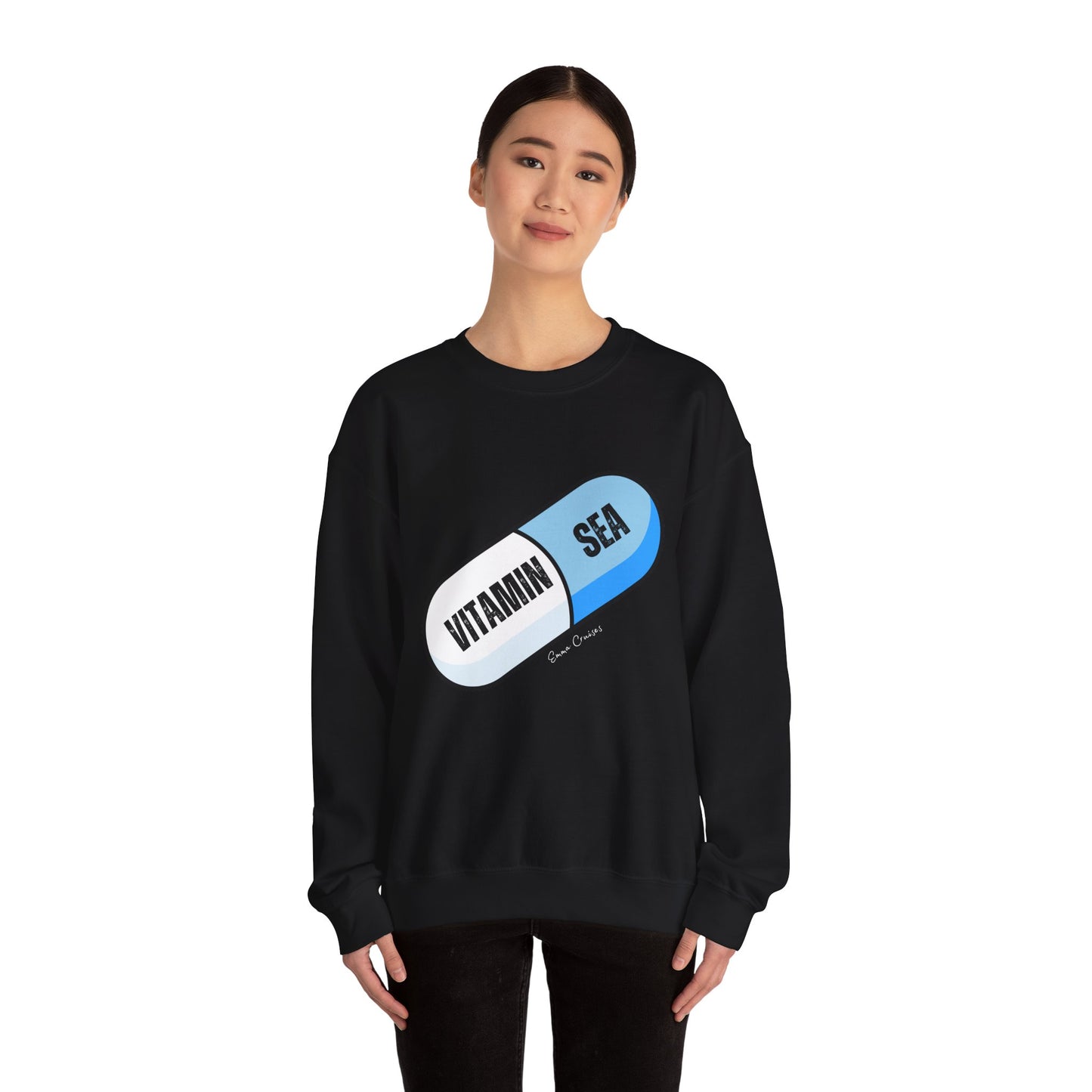 Vitamin Sea - UNISEX Crewneck Sweatshirt (UK)