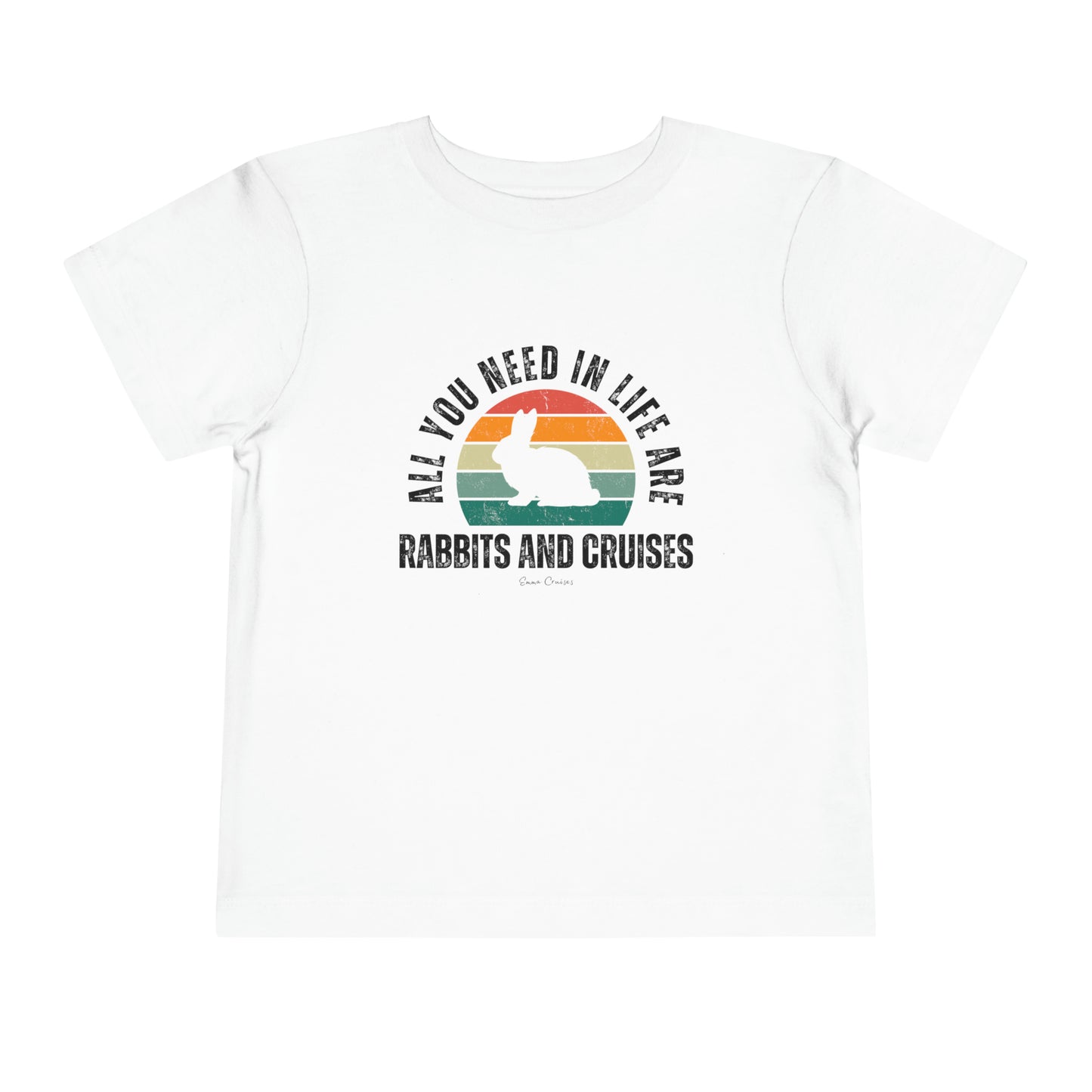Conejos y Cruceros - Camiseta UNISEX para niños pequeños 