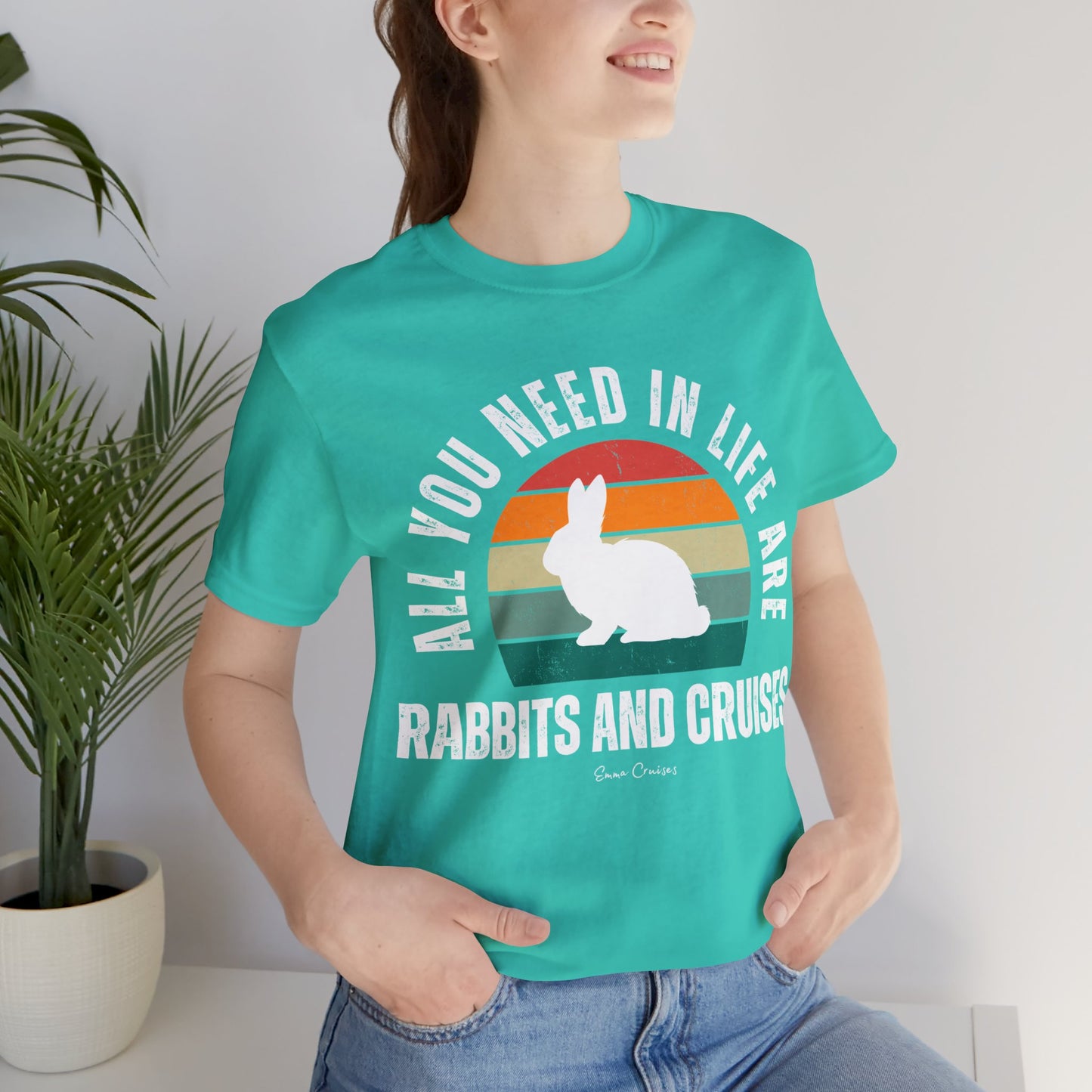 Rabbits and Cruises - UNISEX T-Shirt (UK)