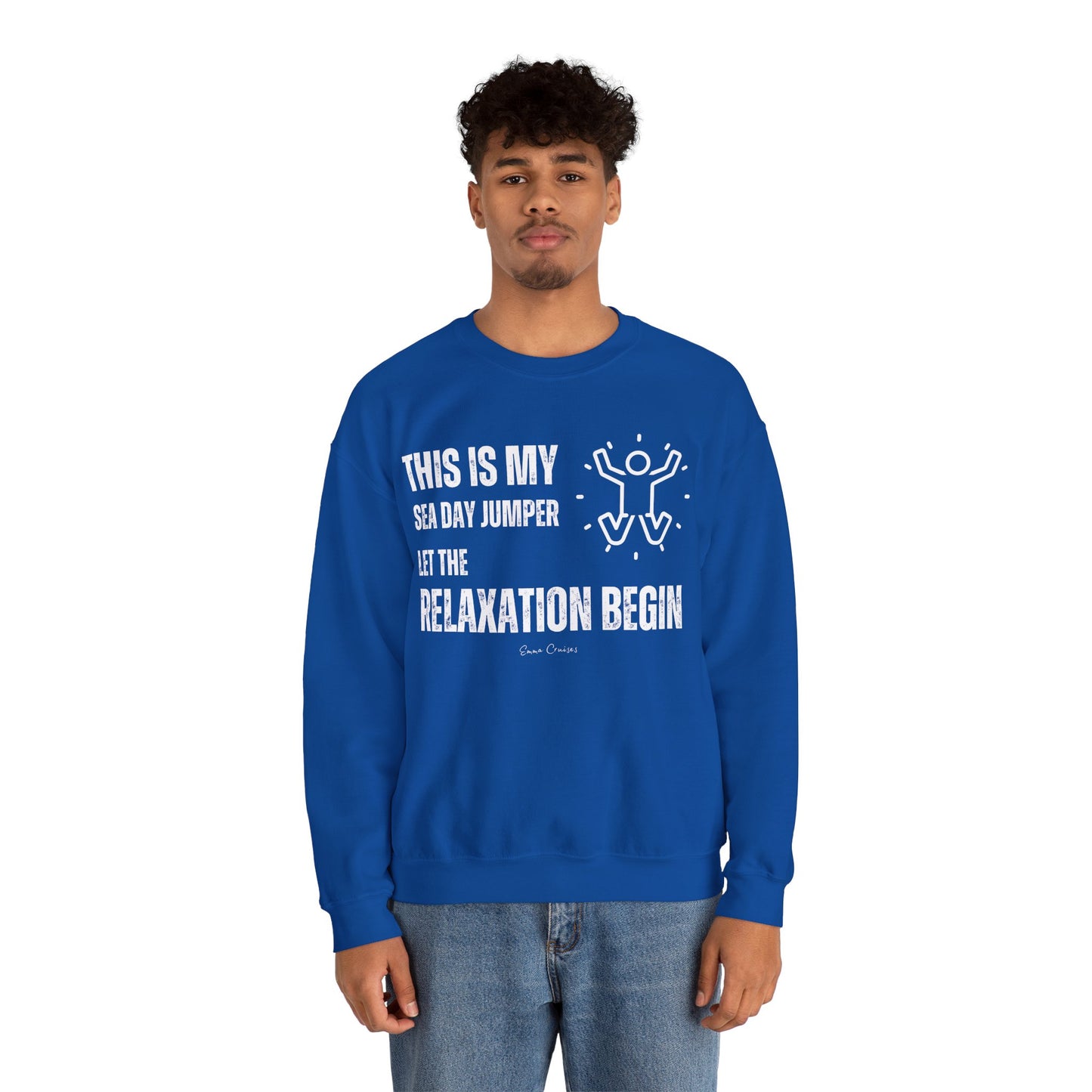 This is My Sea Day Jumper - UNISEX Crewneck Sweatshirt