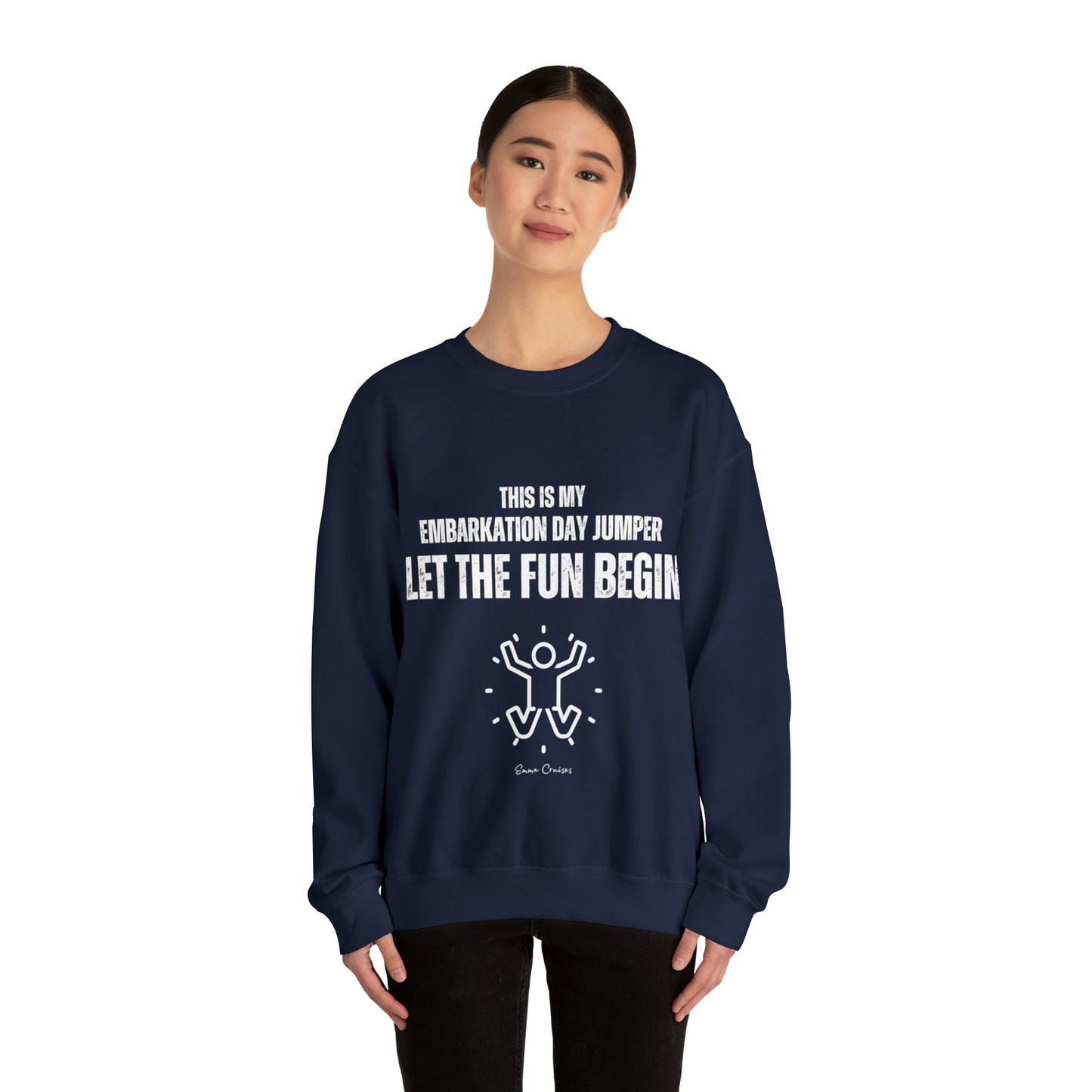 This is My Embarkation Day Jumper - UNISEX Crewneck Sweatshirt (UK)