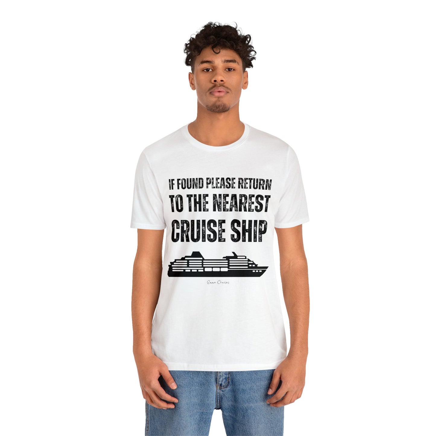 Return to Cruise Ship - UNISEX T-Shirt (UK)