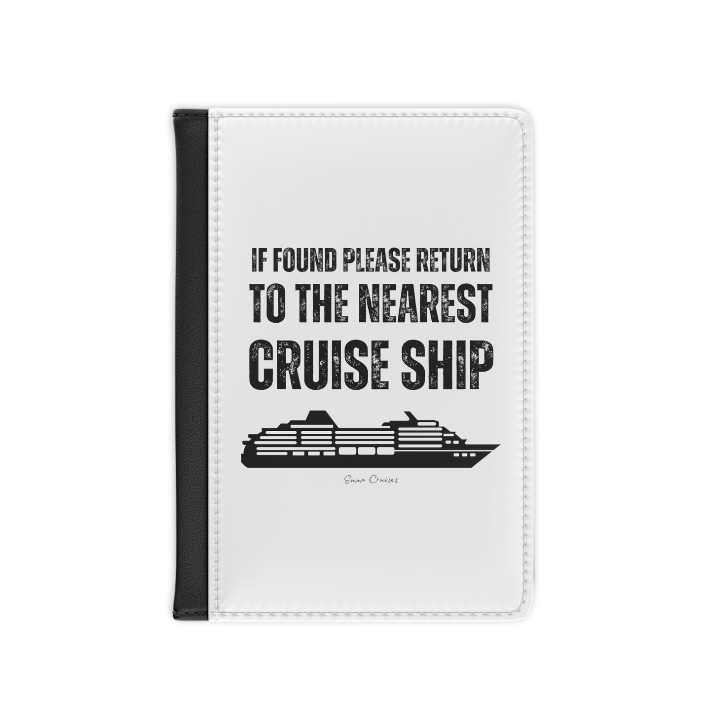 Return to Cruise Ship - Passport Cover