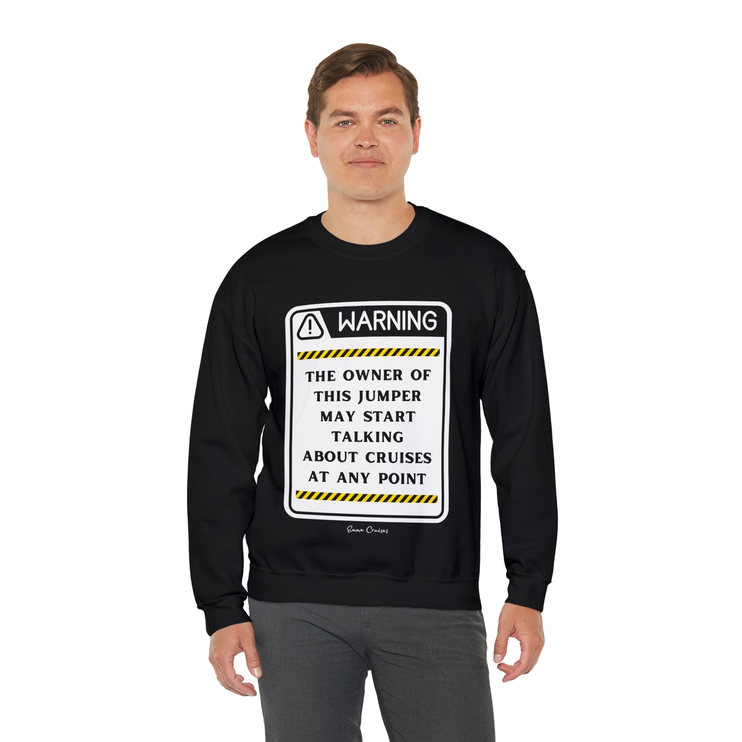 May Start Talking About Cruises - UNISEX Crewneck Sweatshirt (UK)