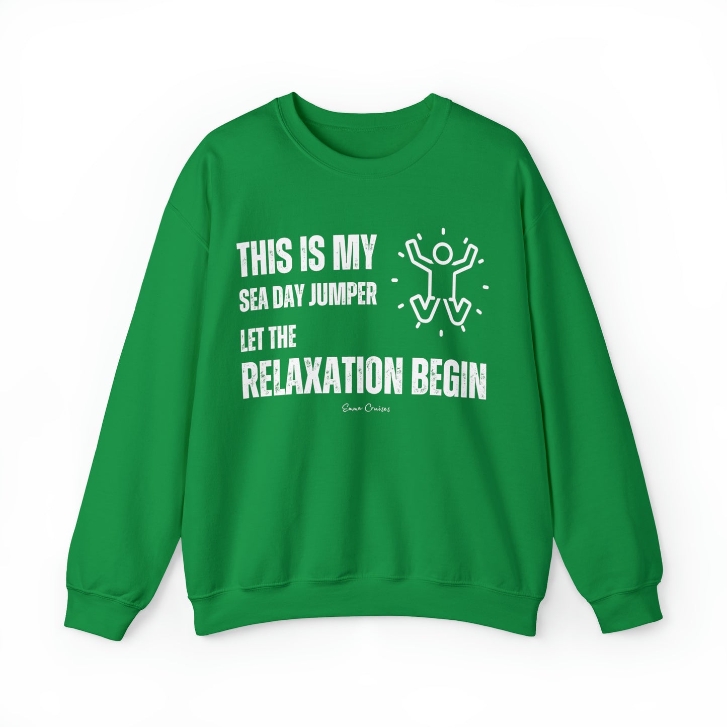 This is My Sea Day Jumper - UNISEX Crewneck Sweatshirt (UK)