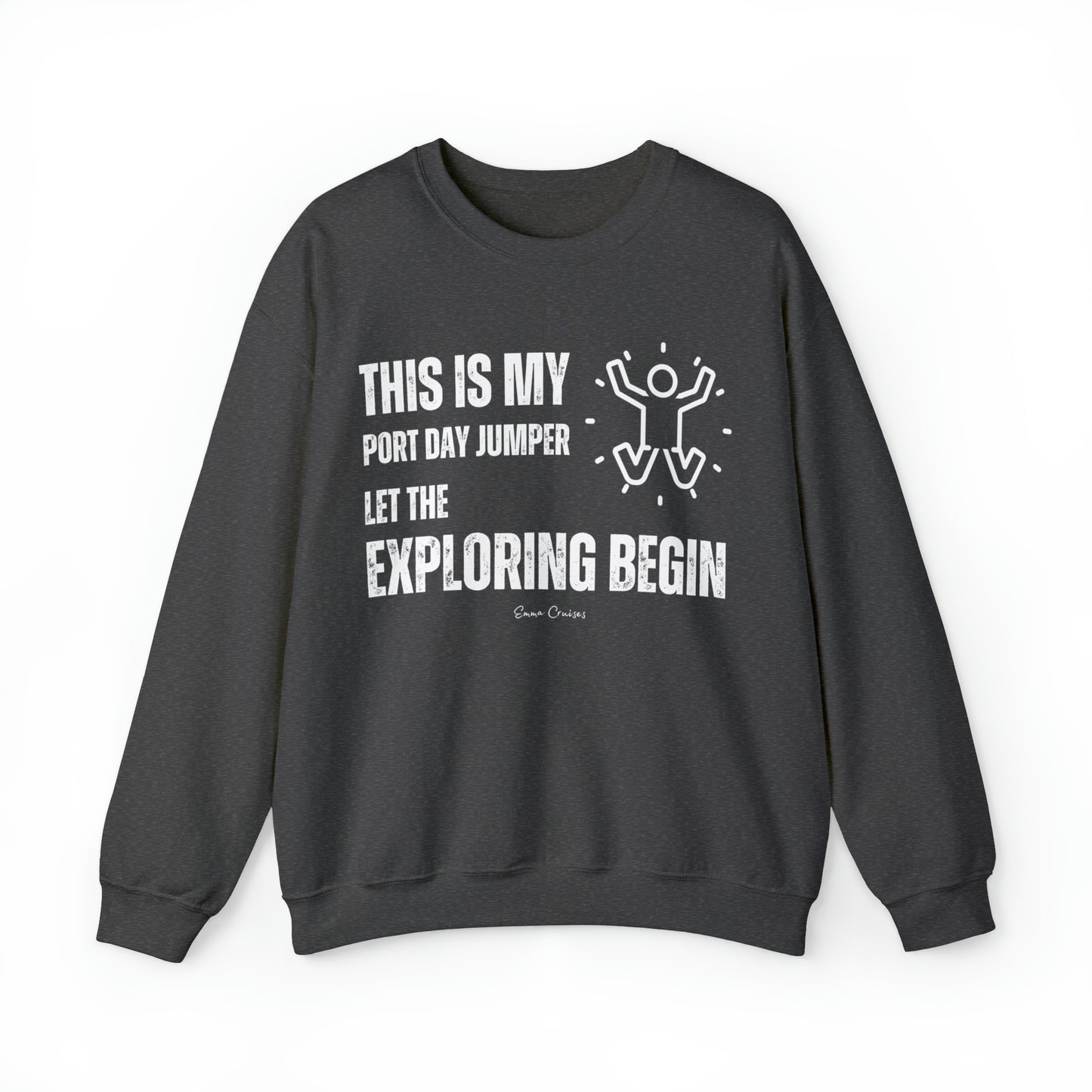 This is My Port Day Jumper - UNISEX Crewneck Sweatshirt (UK)