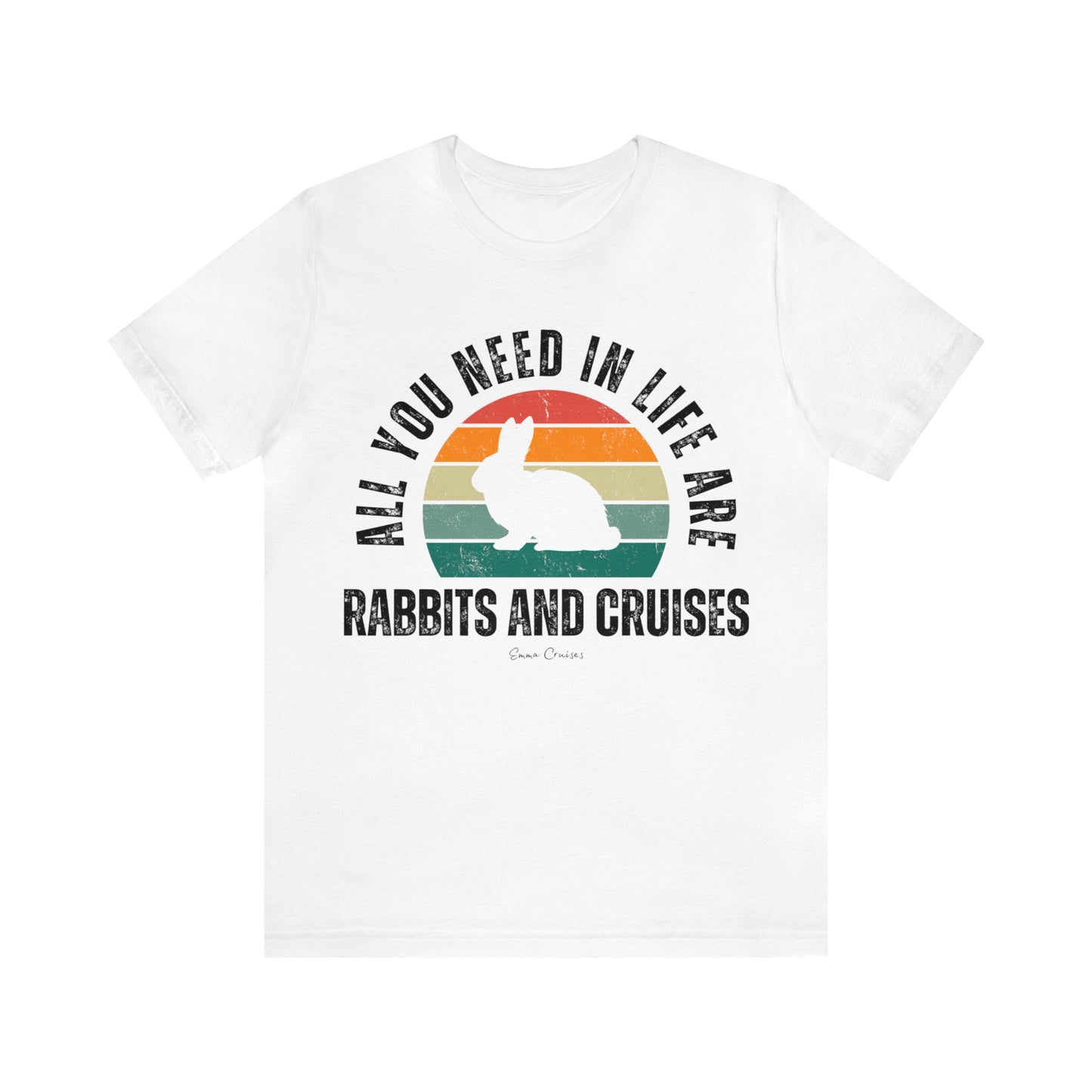 Rabbits and Cruises - UNISEX T-Shirt (UK)