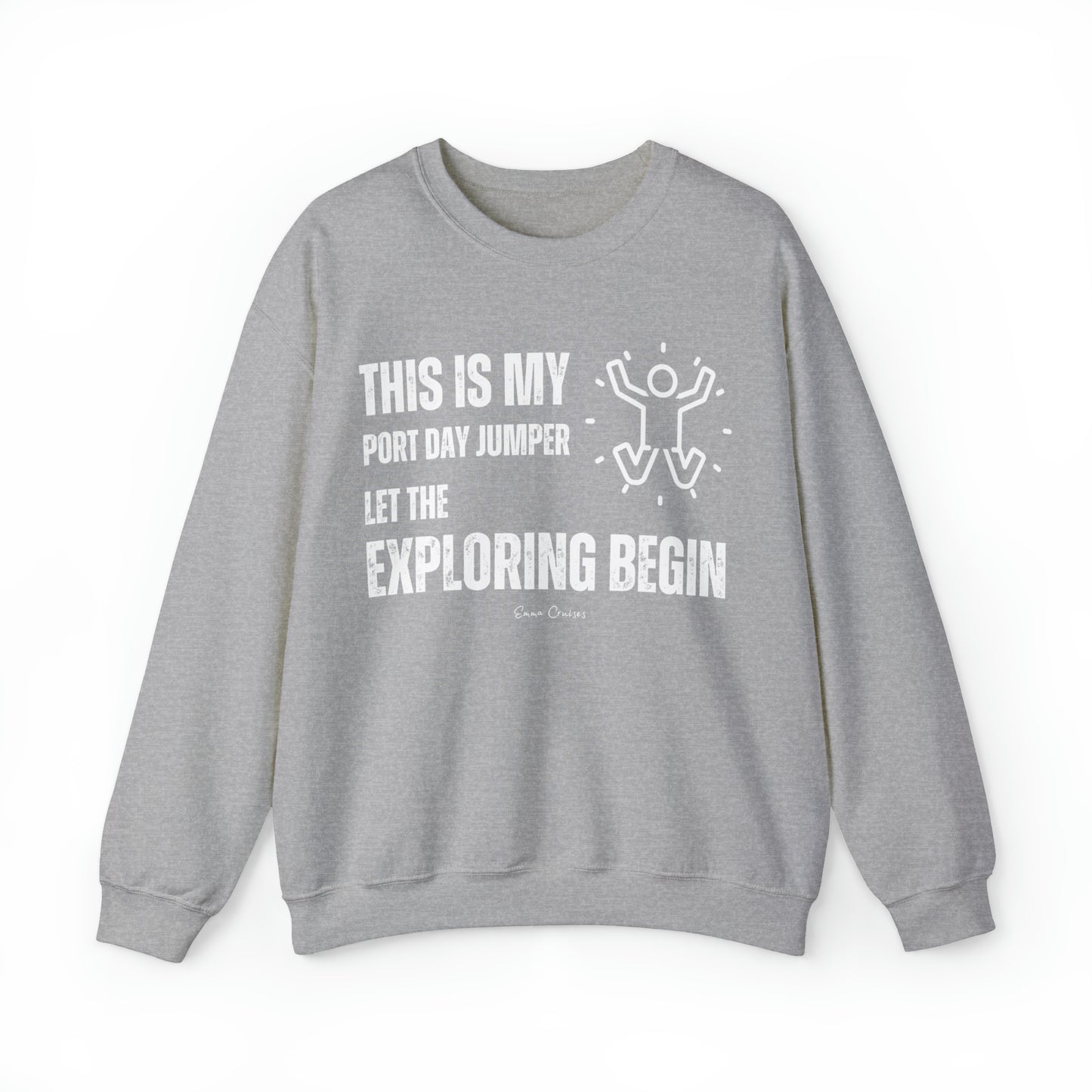 This is My Port Day Jumper - UNISEX Crewneck Sweatshirt (UK)