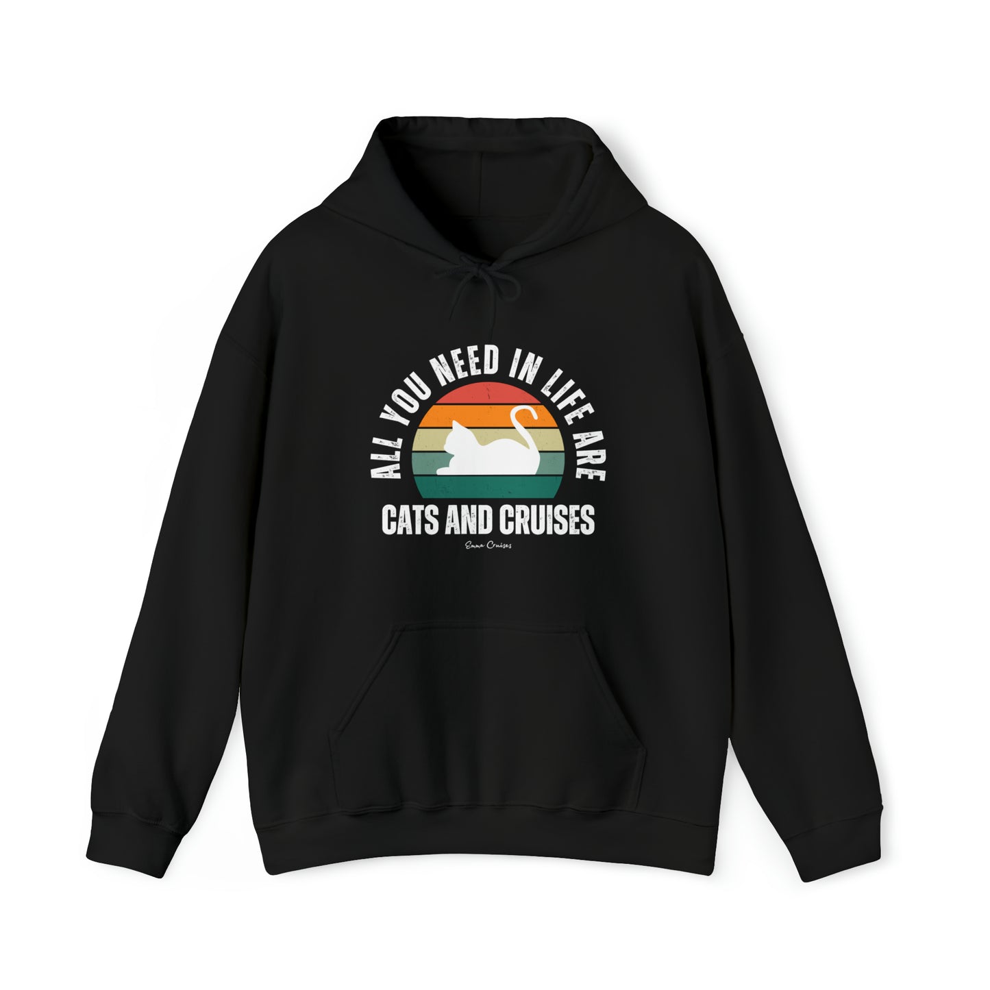 Cats and Cruises - UNISEX Hoodie (UK)